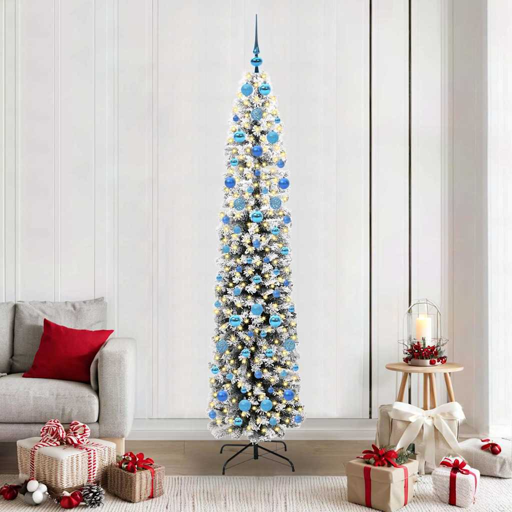 Sapin De Noël Artificiel Vert Pvc Et Acier Et Plastique