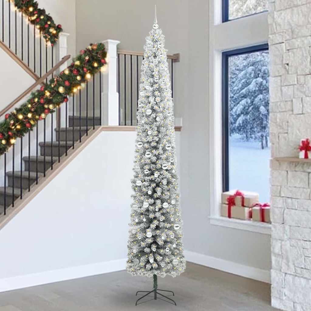 Sapin De Noël Artificiel Vert Pvc Et Acier Et Plastique