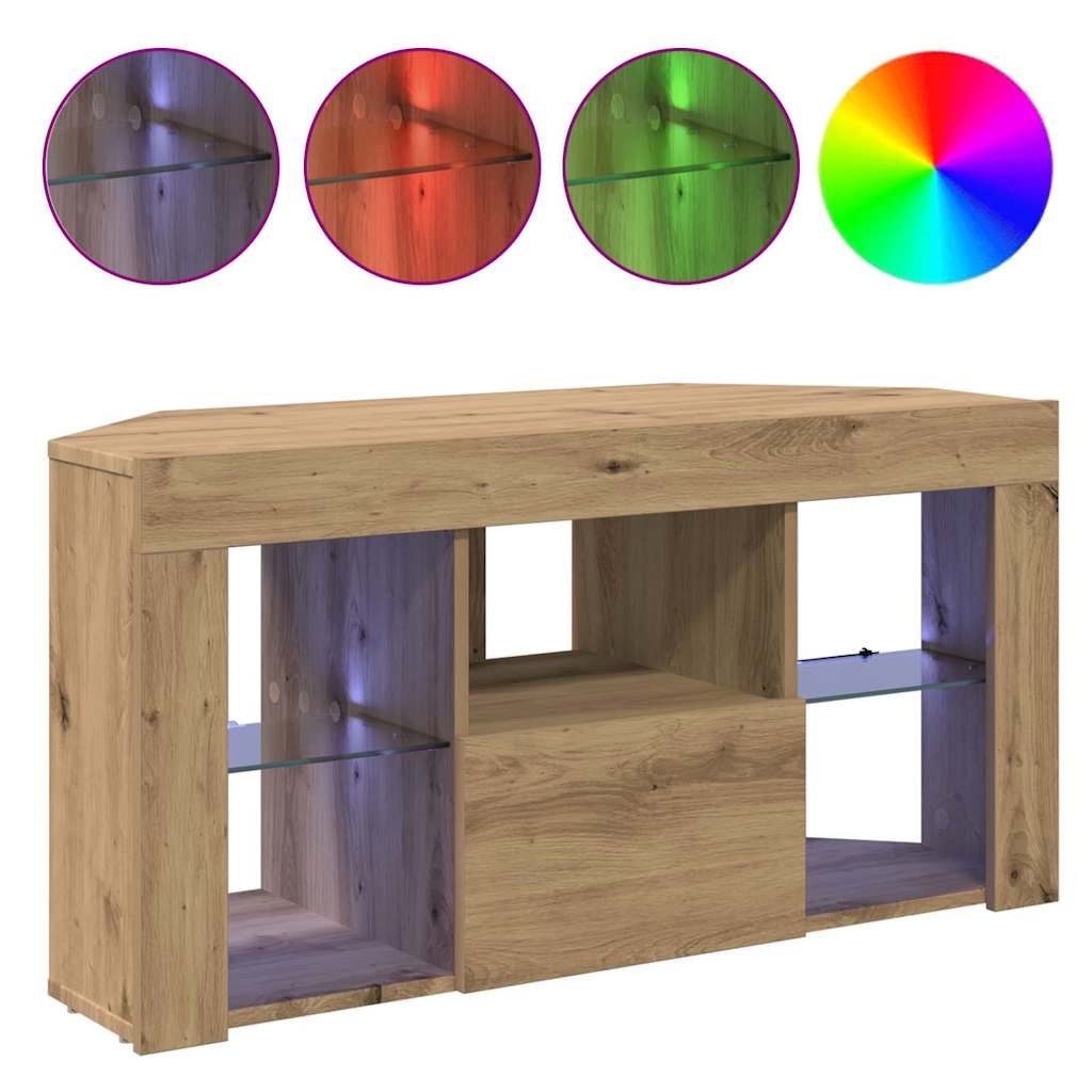 Meuble Tv Led D'angle 100 X 40 X