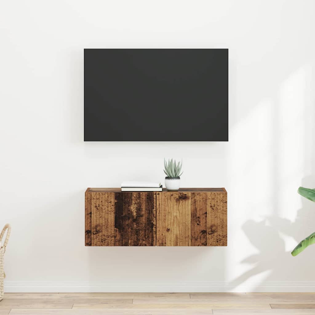 Meuble Tv Mural Bois D'ingénierie
