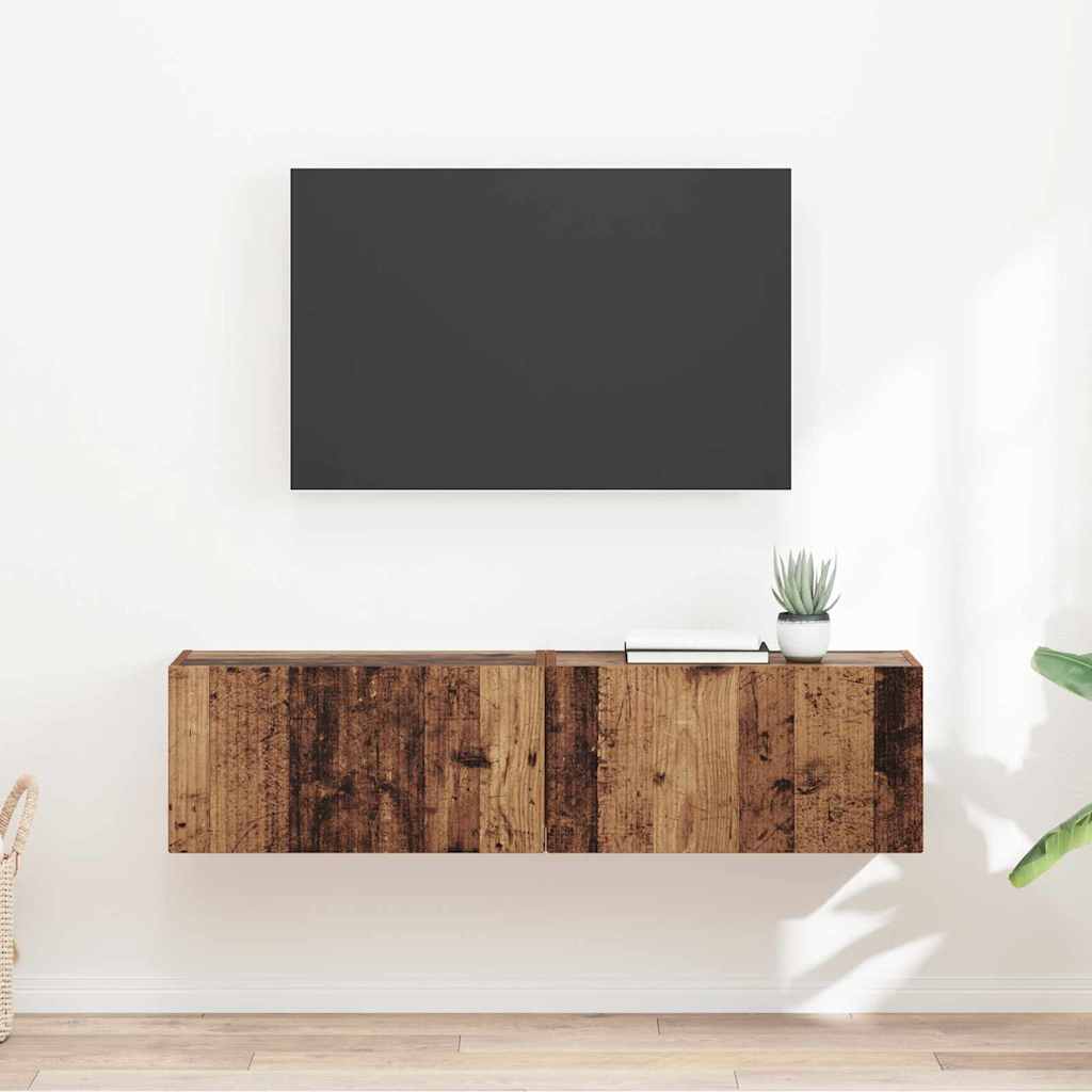 Meuble Tv Mural Bois D'ingénierie