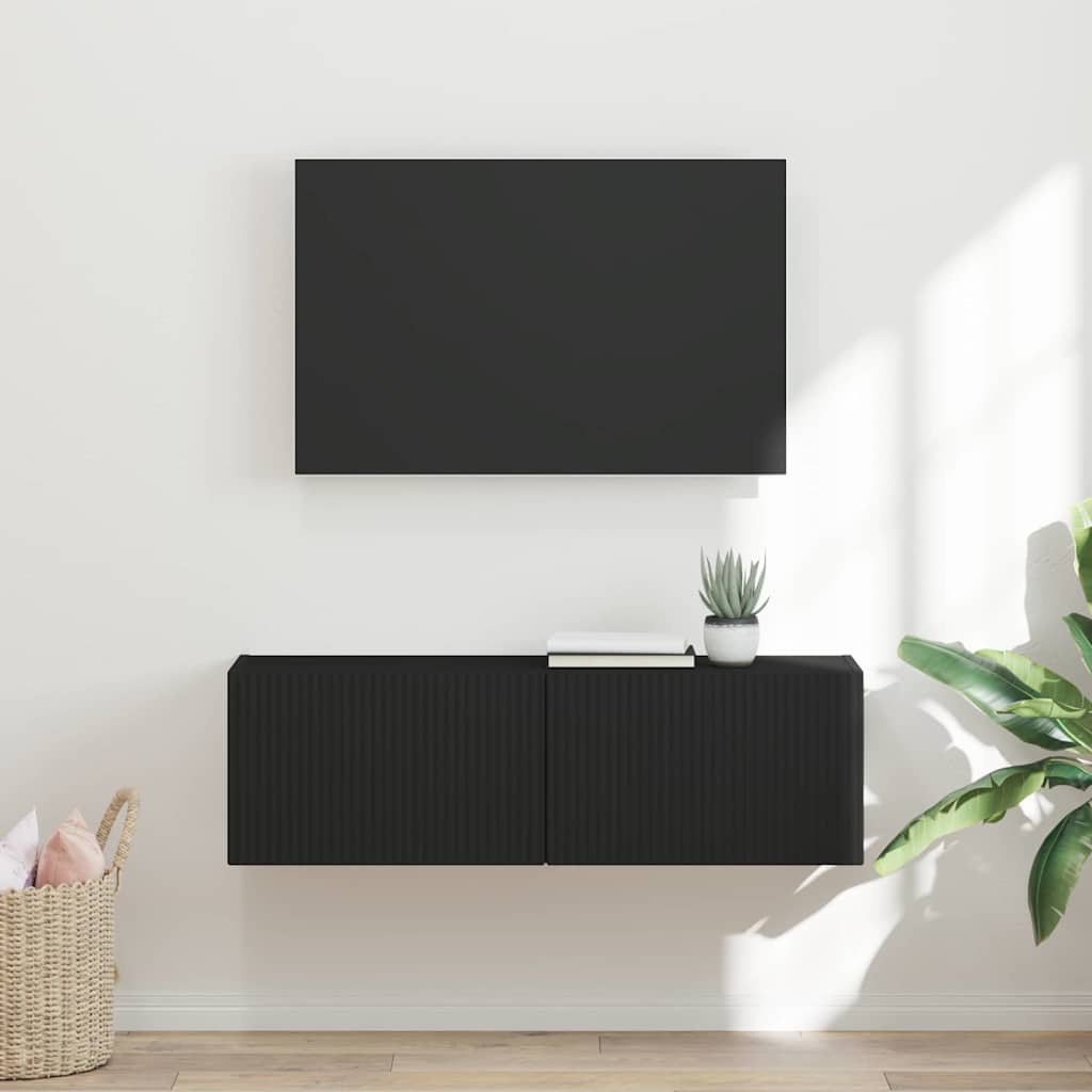 Meuble Tv Mural Bois D'ingénierie