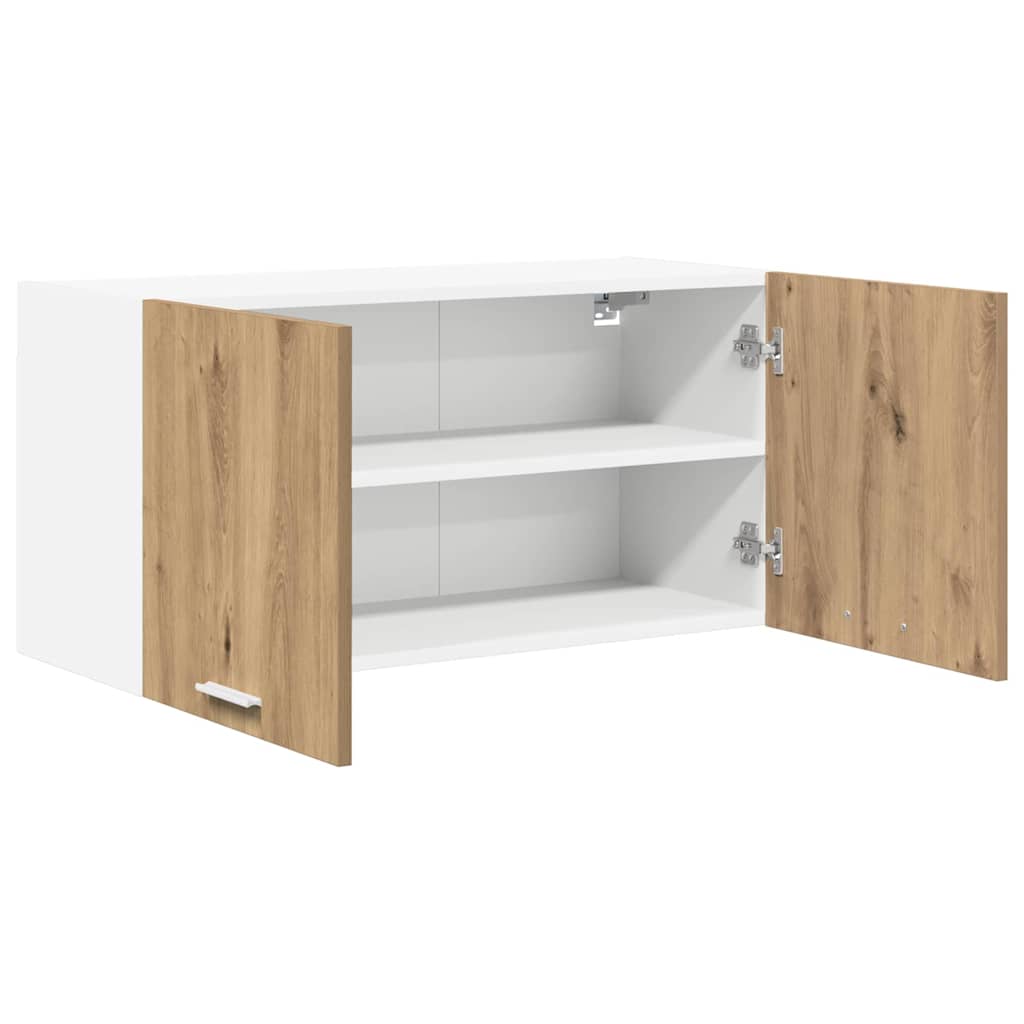 Armoire Suspendue Chêne Artisanal 80 X 31 X 40 Cm