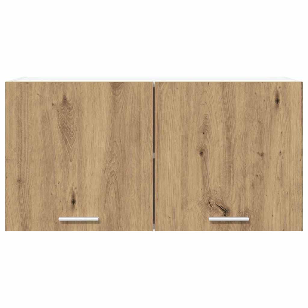Armoire Suspendue Chêne Artisanal 80 X 31 X 40 Cm