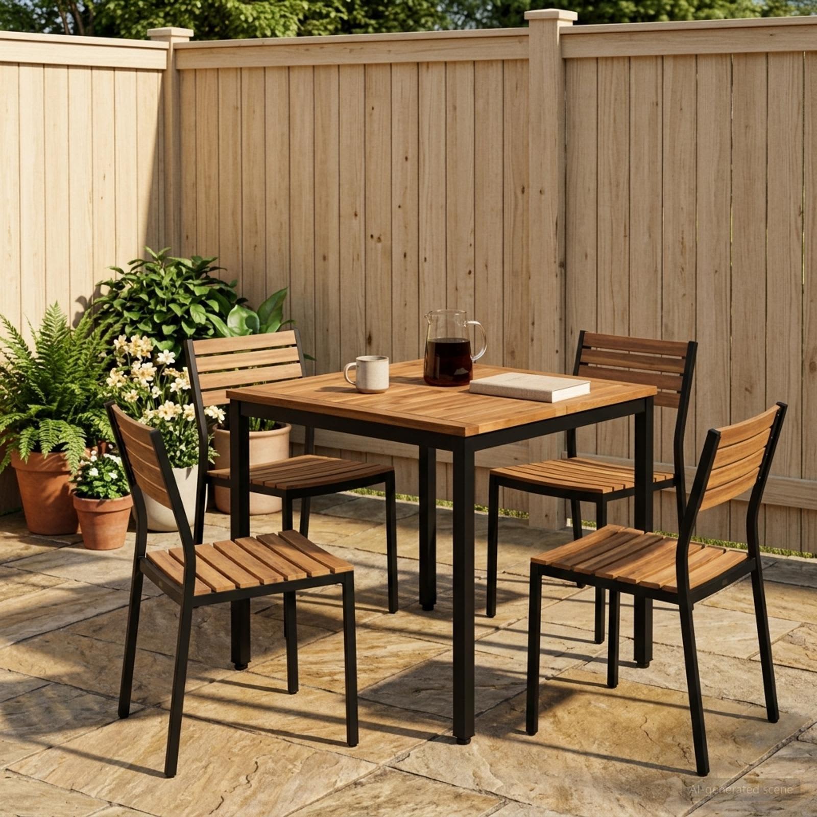 Table De Dîner De Jardin