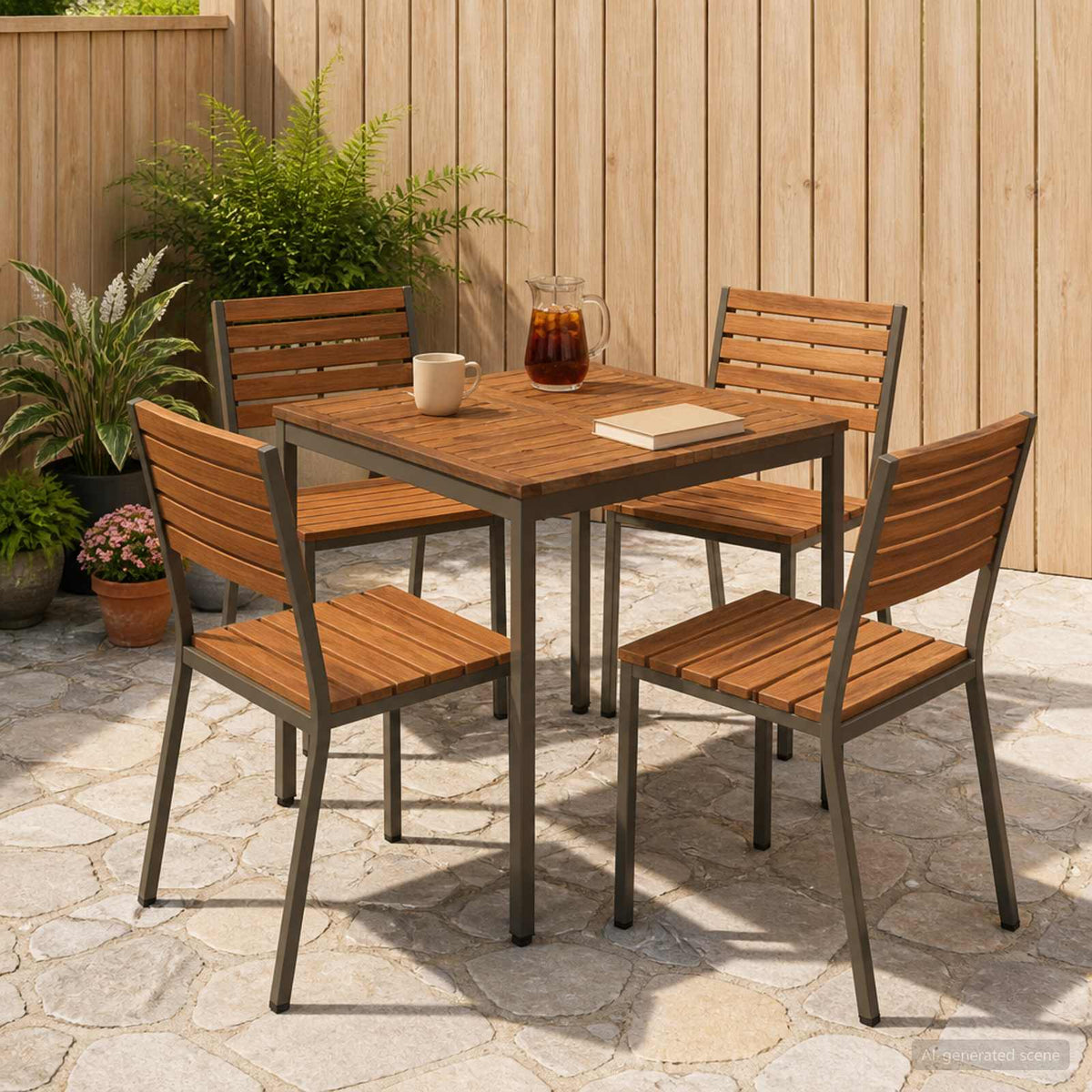 Table De Dîner De Jardin