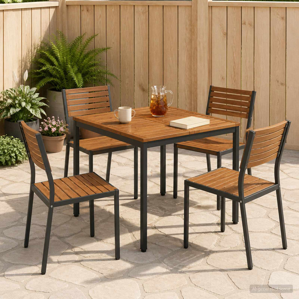 Table De Dîner De Jardin