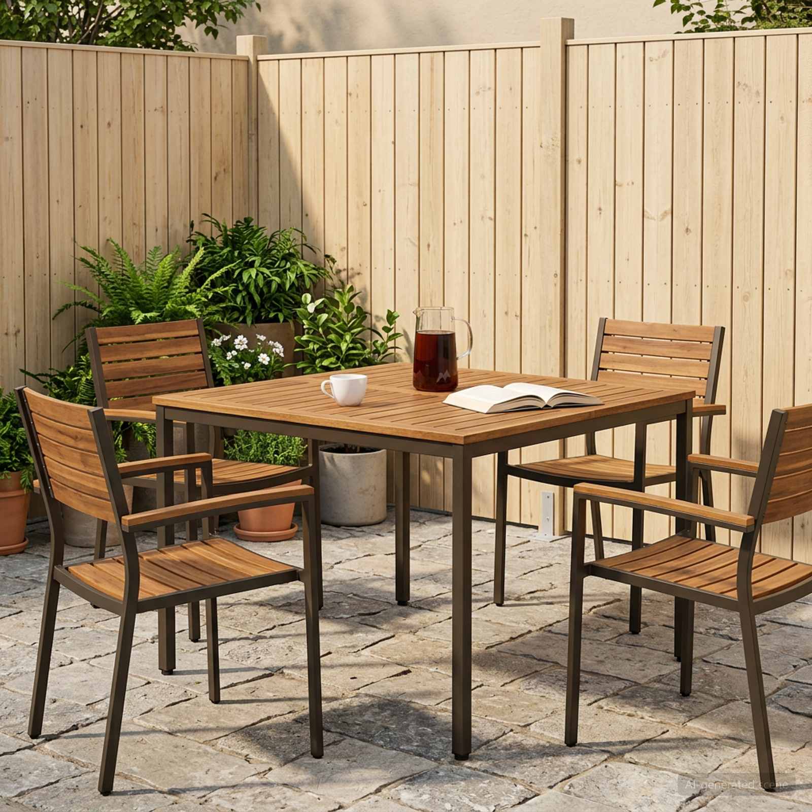 Table De Dîner De Jardin