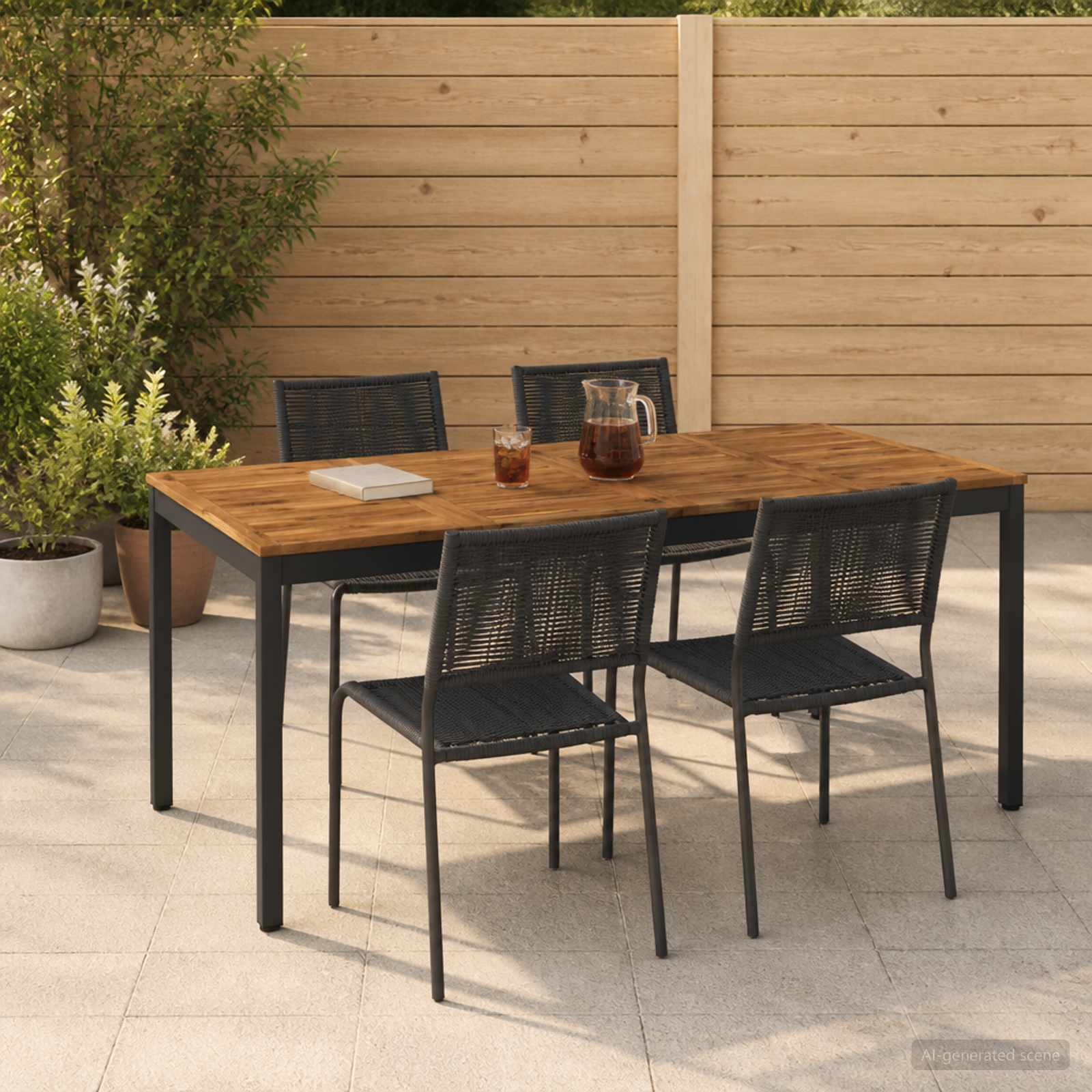 Table De Dîner De Jardin