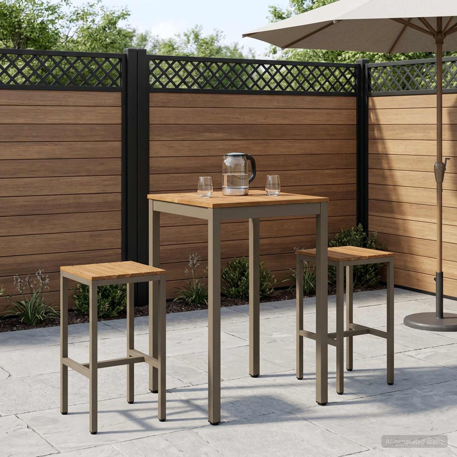 Table De Bar De Jardin