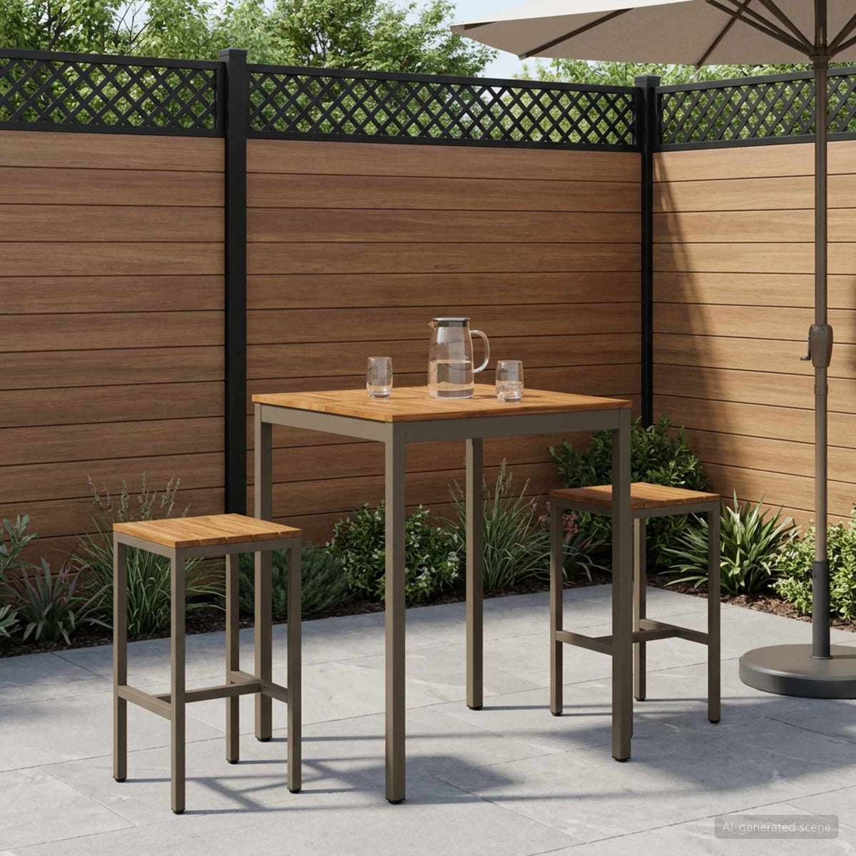 Table De Bar De Jardin