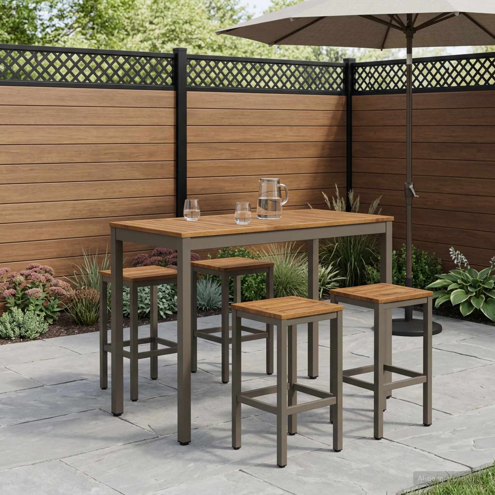 Table De Bar De Jardin