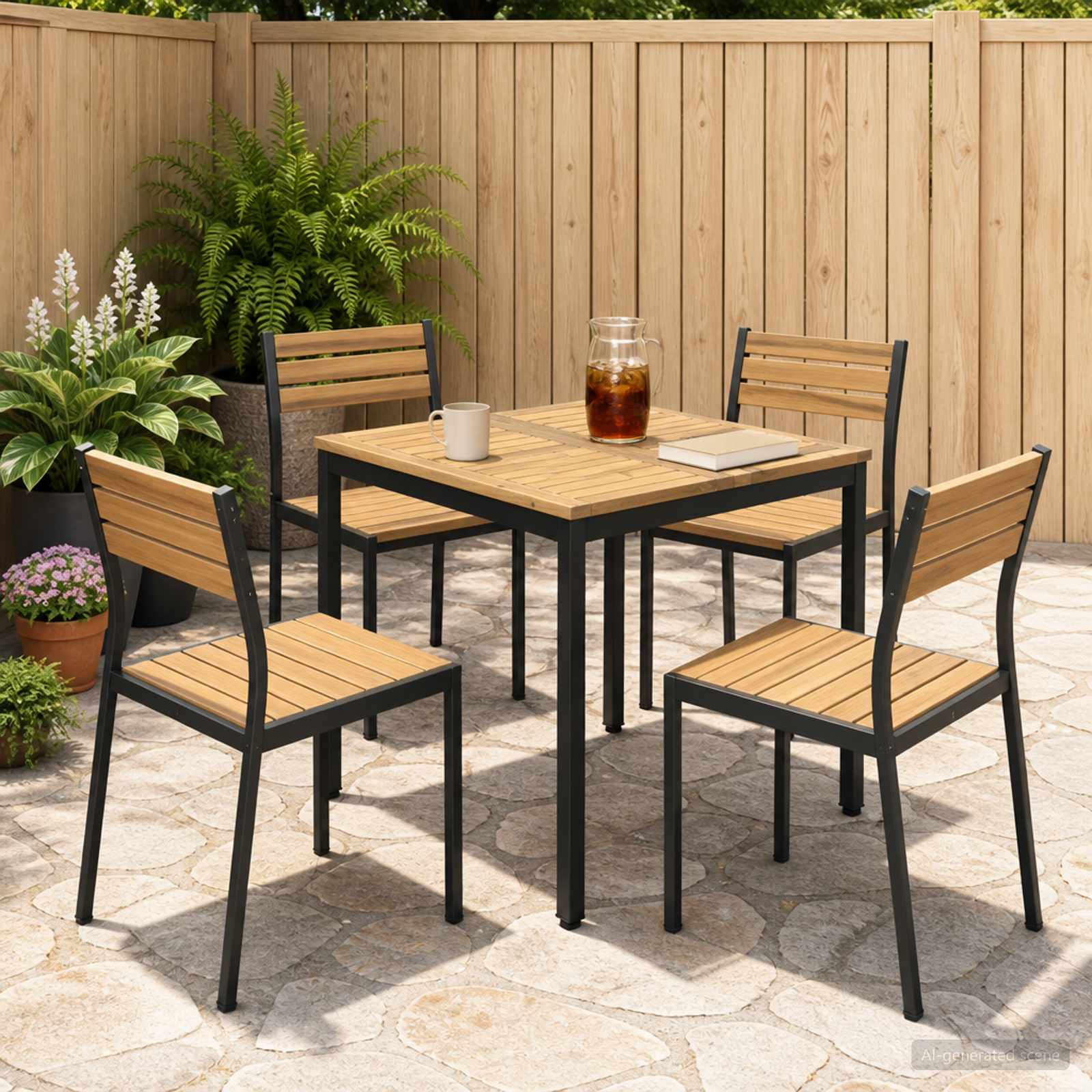 Table De Dîner De Jardin