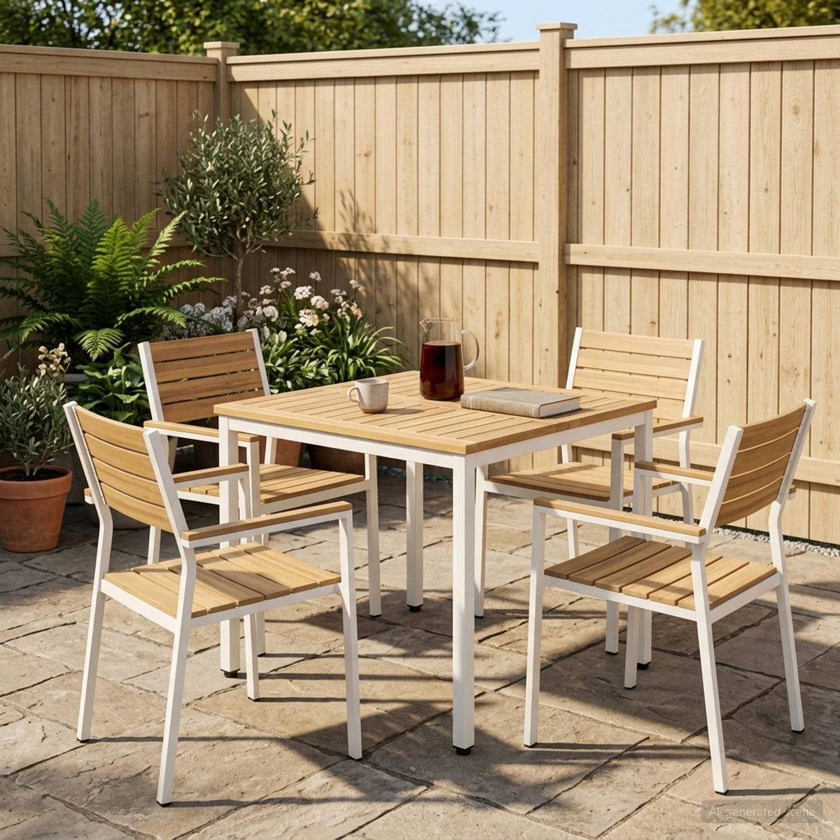 Table De Dîner De Jardin