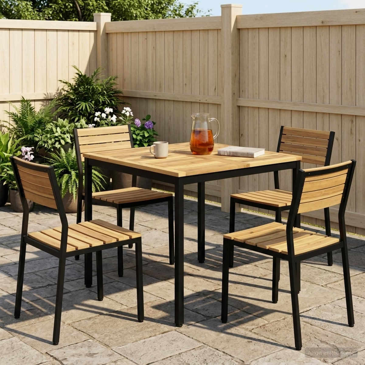 Table De Dîner De Jardin