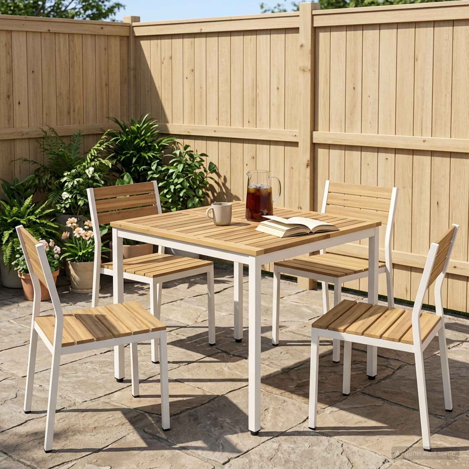 Table De Dîner De Jardin