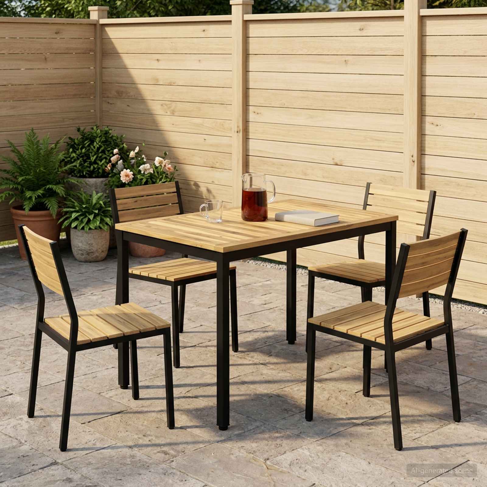 Table De Dîner De Jardin