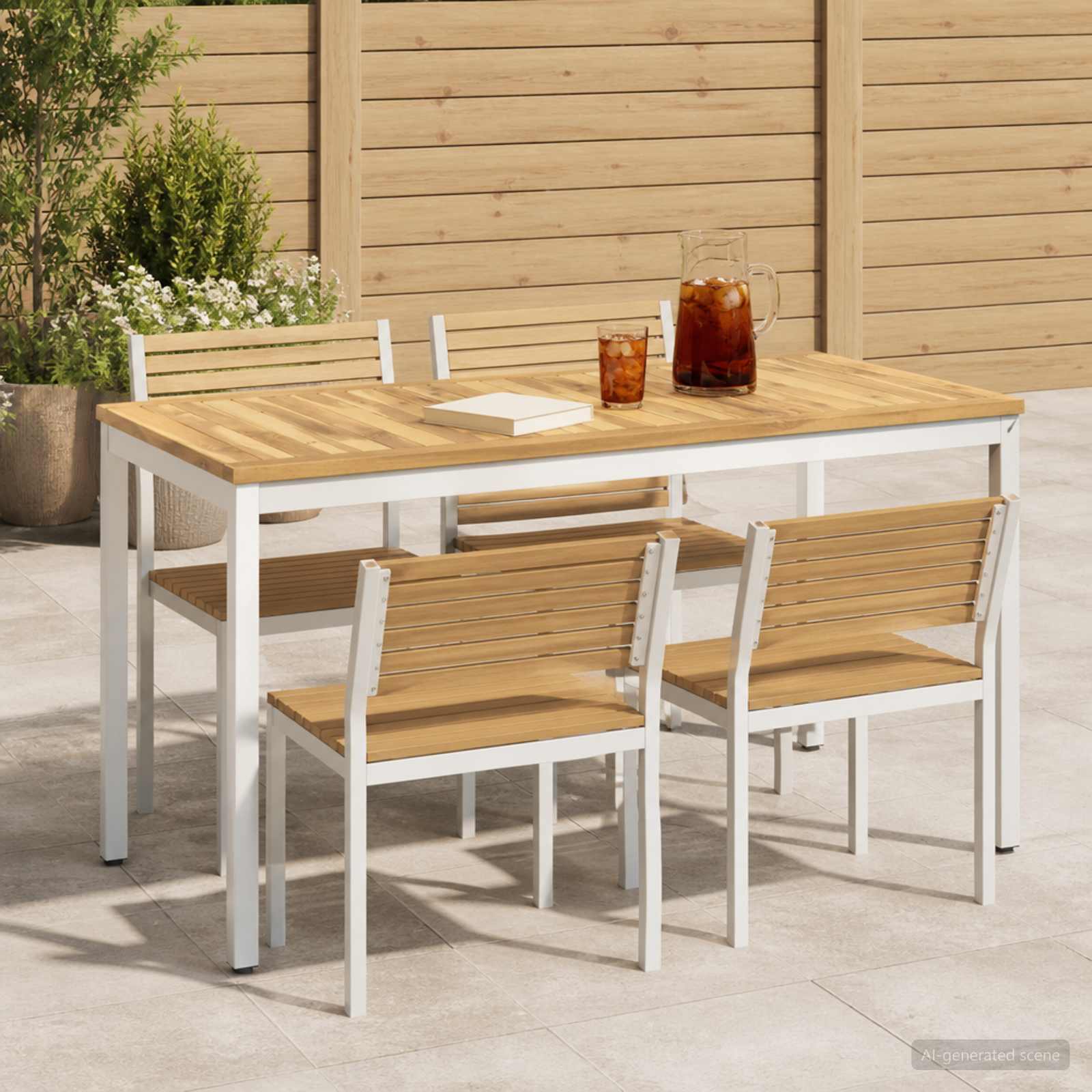 Table De Dîner De Jardin