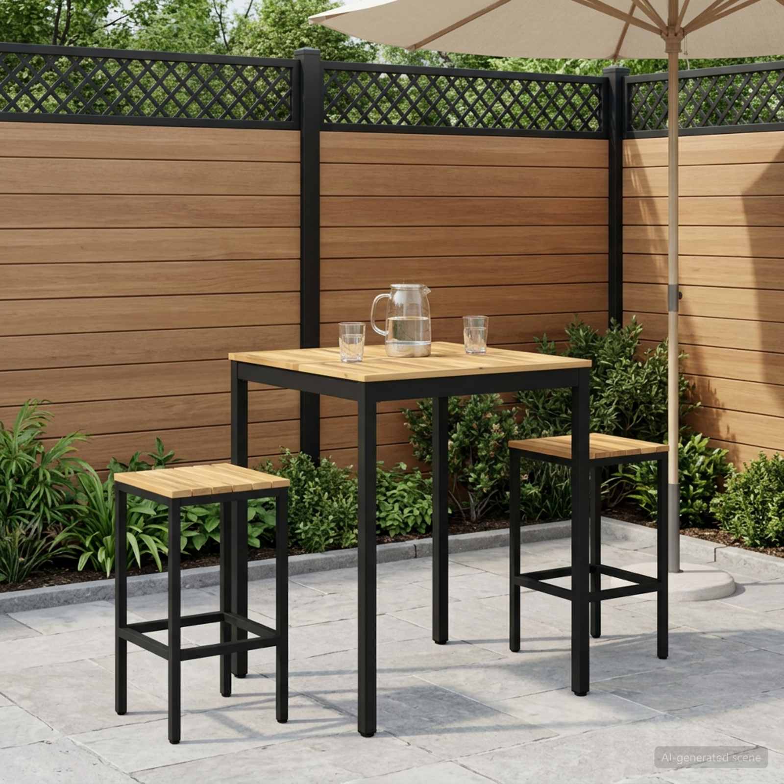 Table De Bar De Jardin