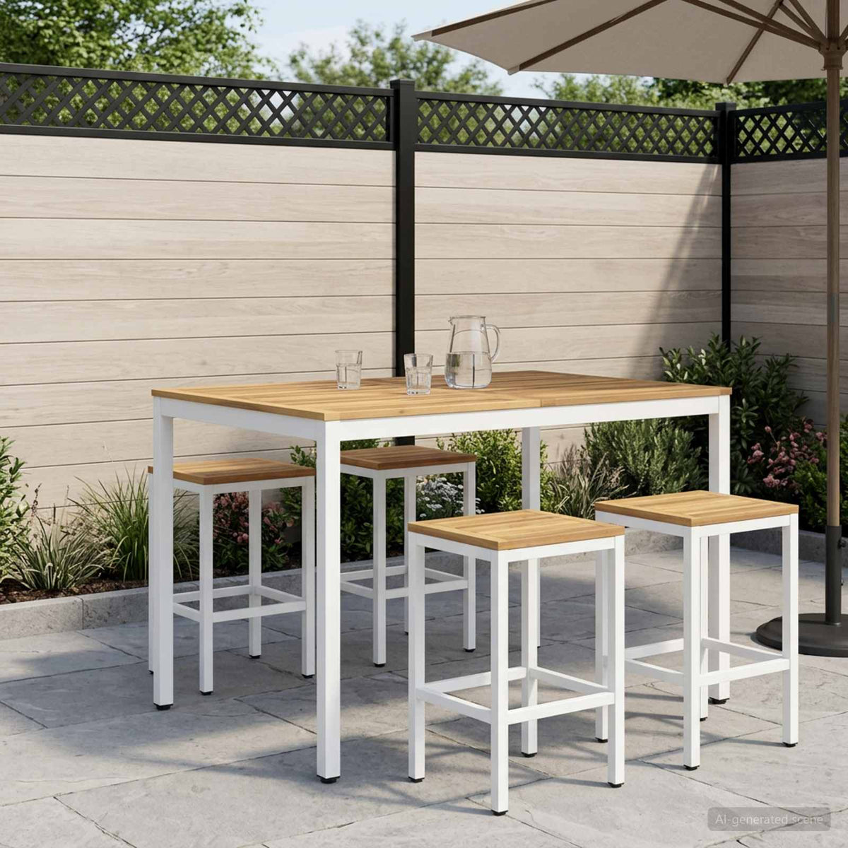Table De Bar De Jardin