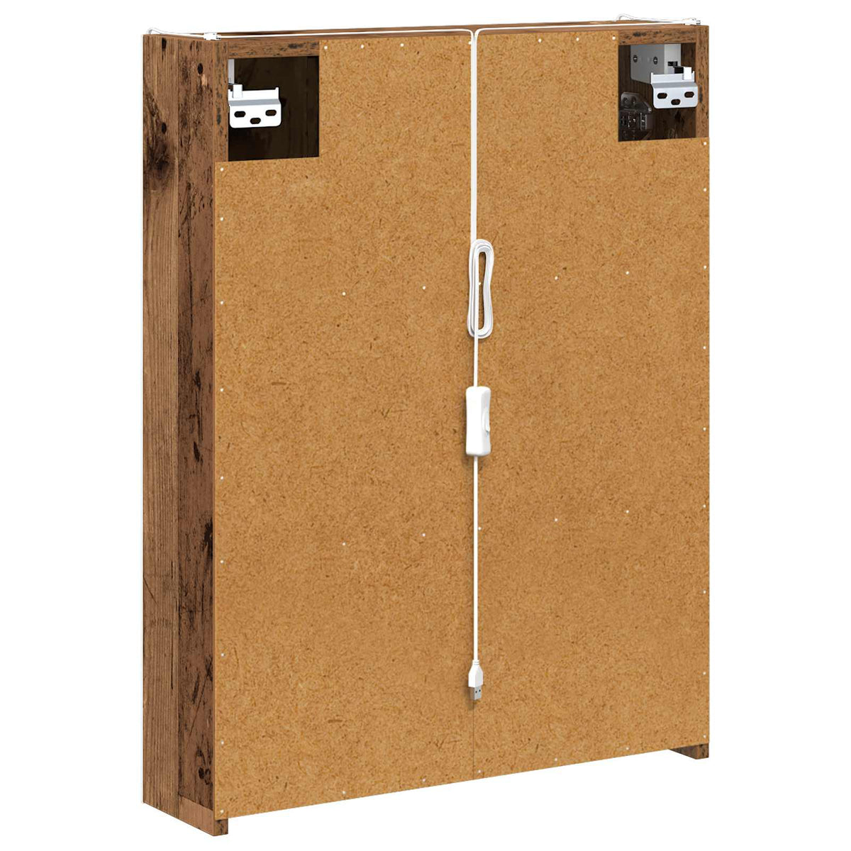 Armoire Miroir De Salle De Bain 53,5 X 15,5 X 70 Cm