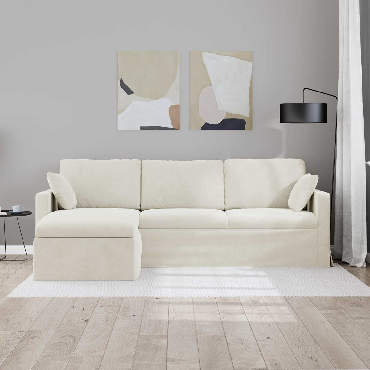 Canapé 228 X 134 X 80 Cm Velours