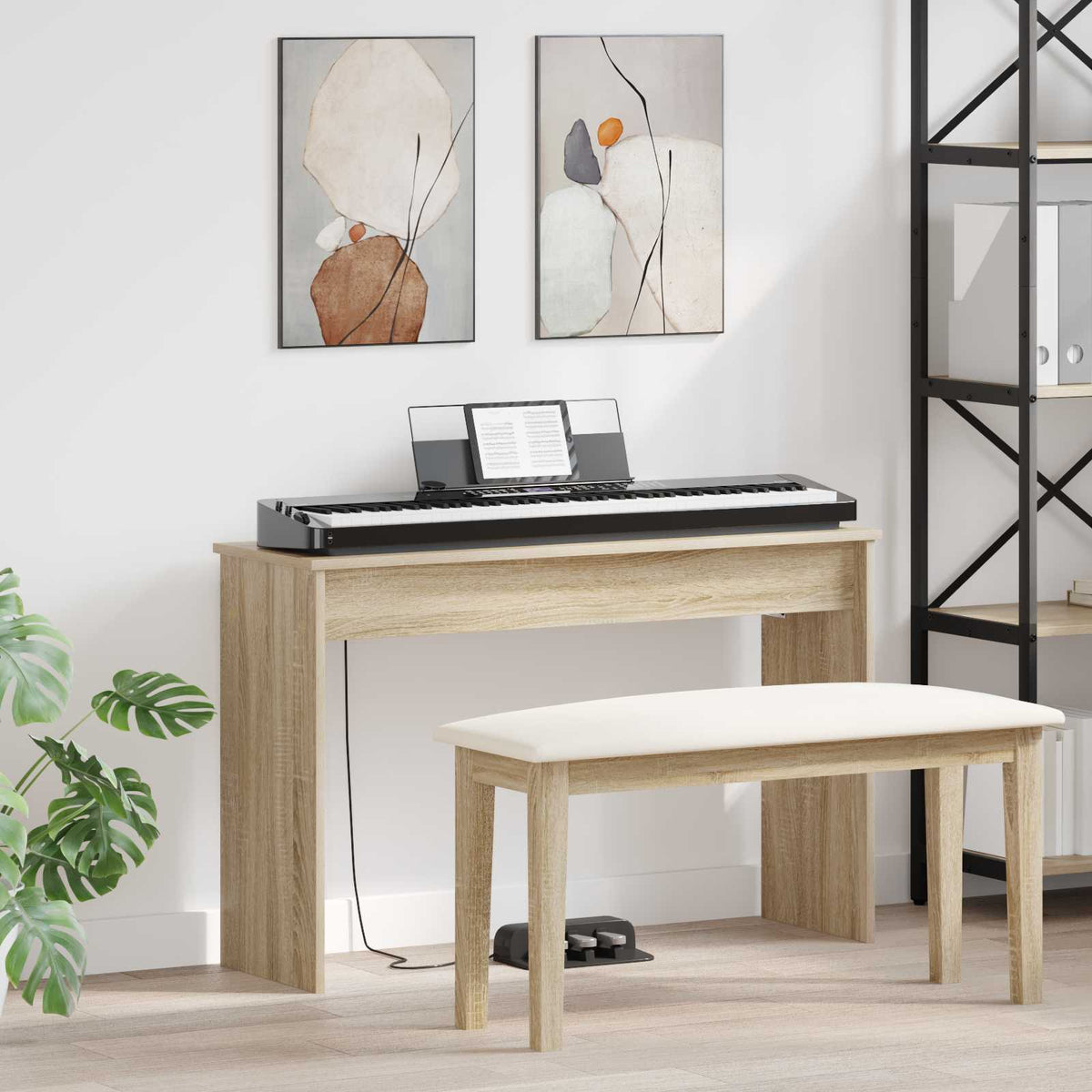 Stand De Clavier Bois D'ingénierie
