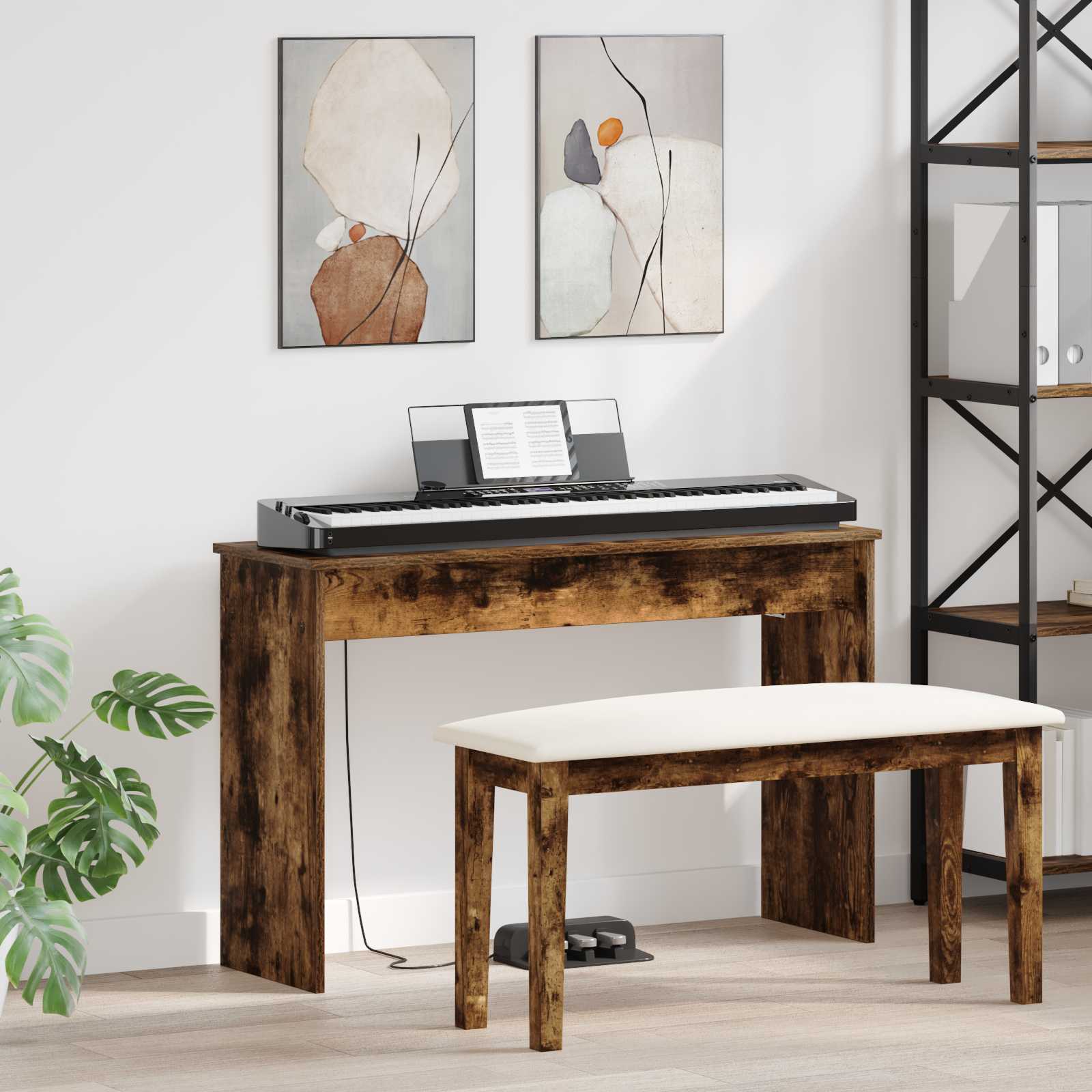 Stand De Clavier Bois D'ingénierie