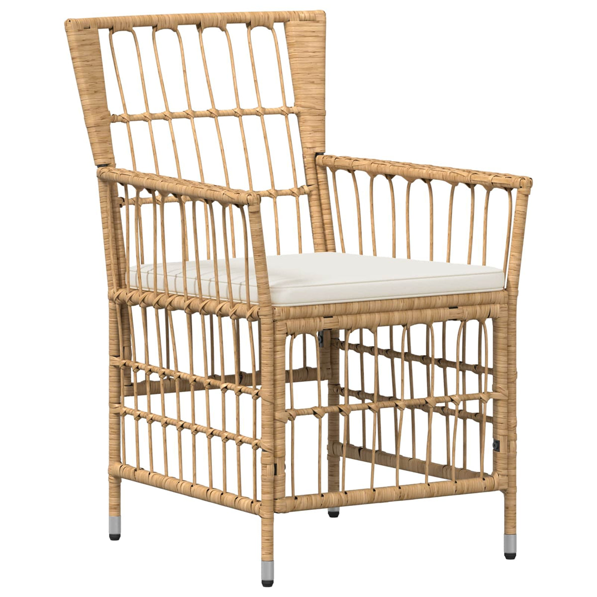 Chaises De Jardin 2 Pc Naturel