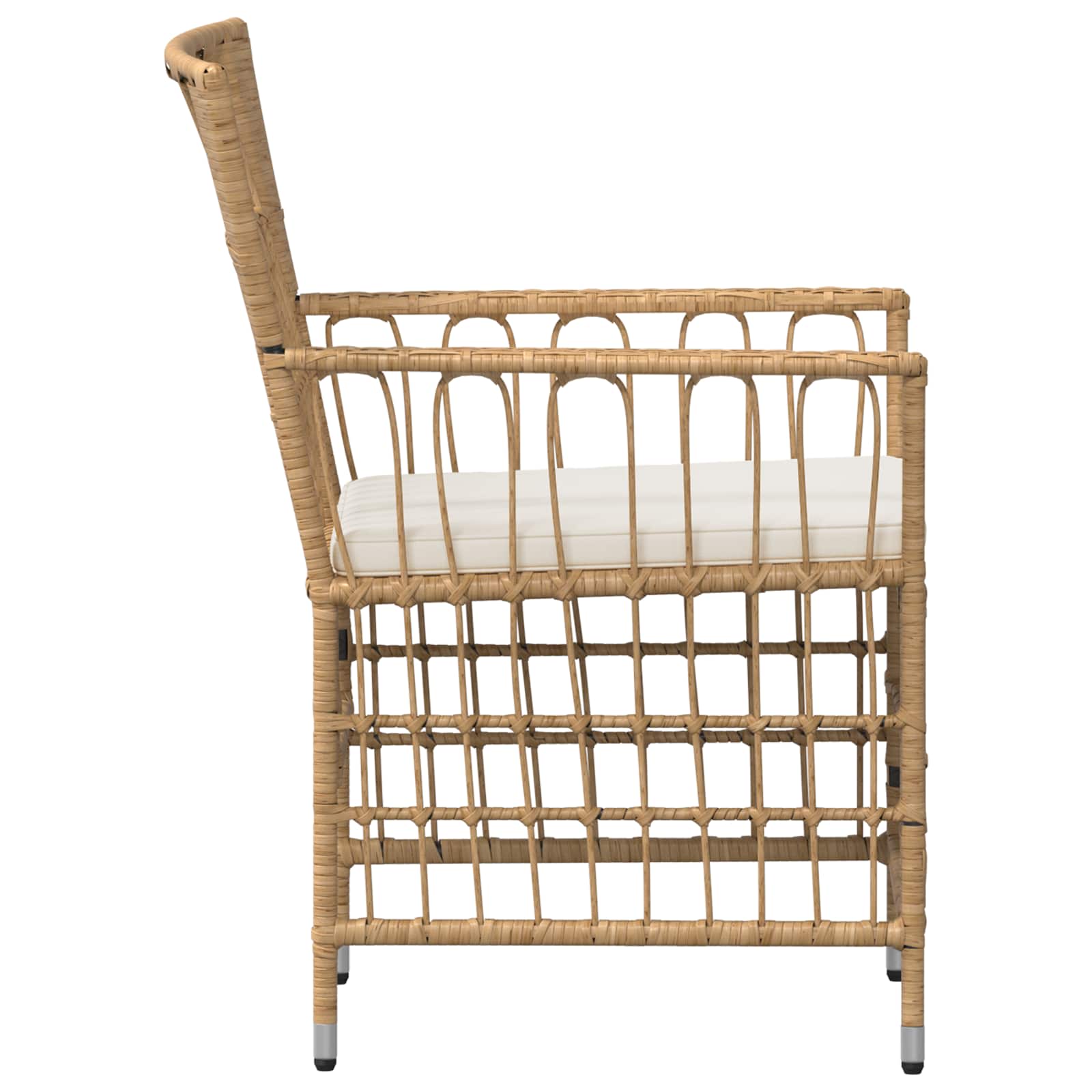 Chaises De Jardin 2 Pc Naturel