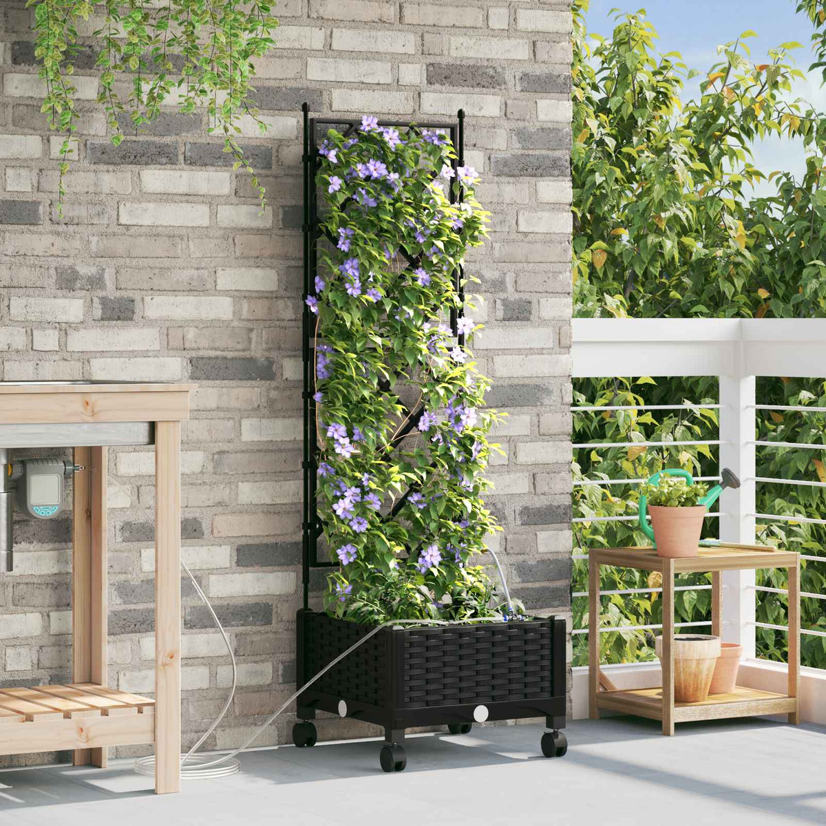 Cache-Pot De Jardin 4 Pc Pp