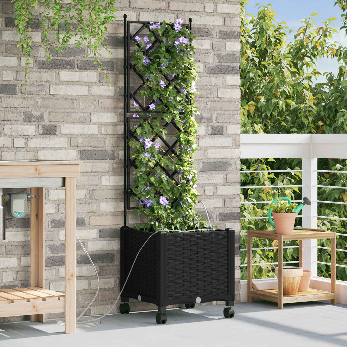 Cache-Pot De Jardin 4 Pc Pp