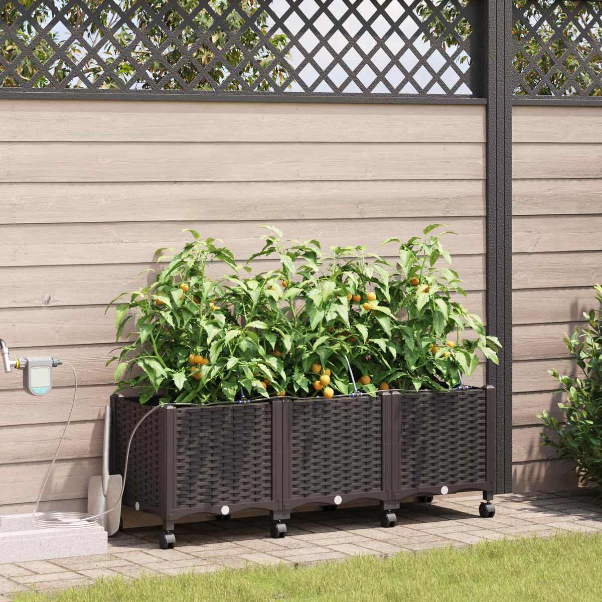 Cache-Pot De Jardin 4 Pc Pp