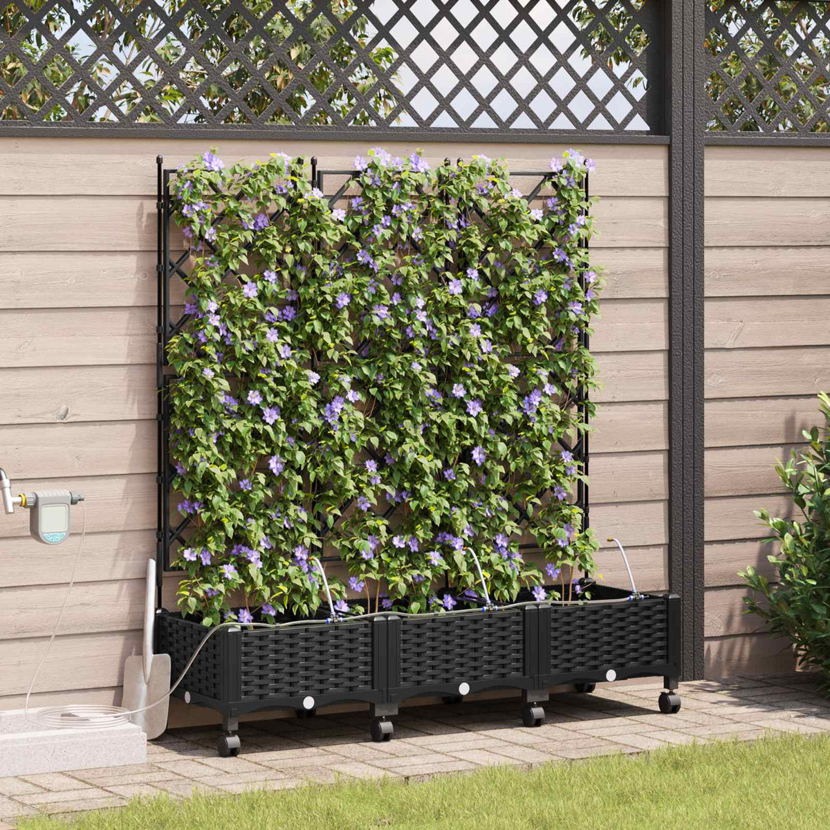 Cache-Pot De Jardin 4 Pc Pp