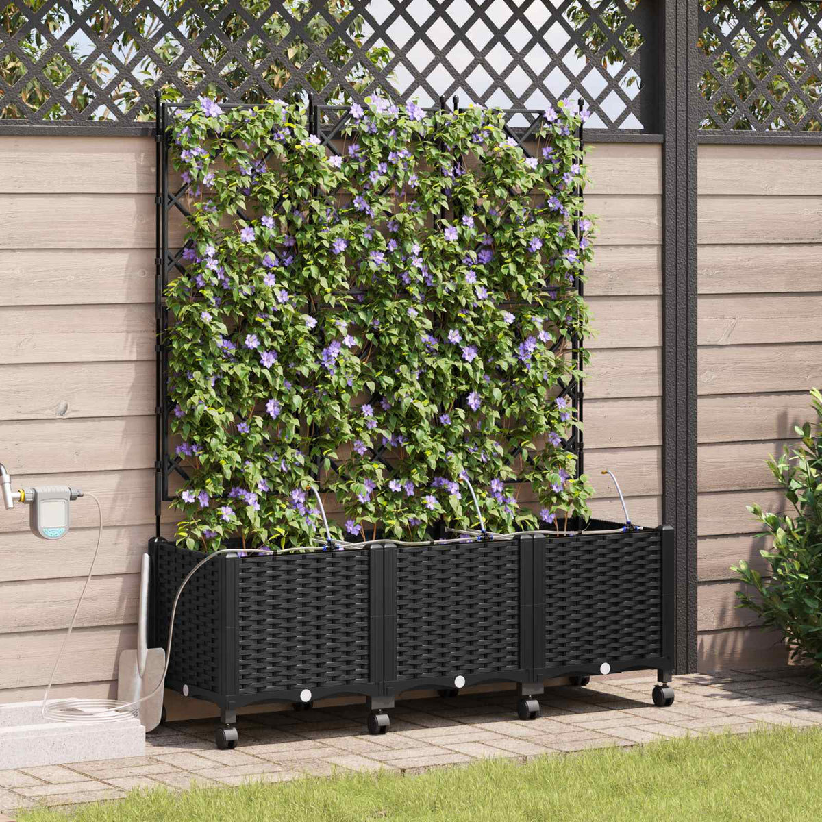 Cache-Pot De Jardin 4 Pc Pp