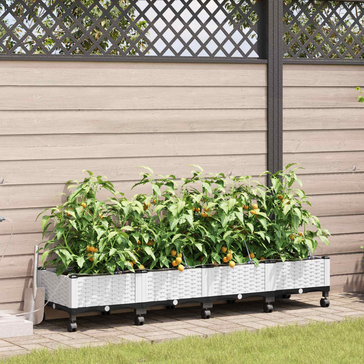 Cache-Pot De Jardin 4 Pc Pp