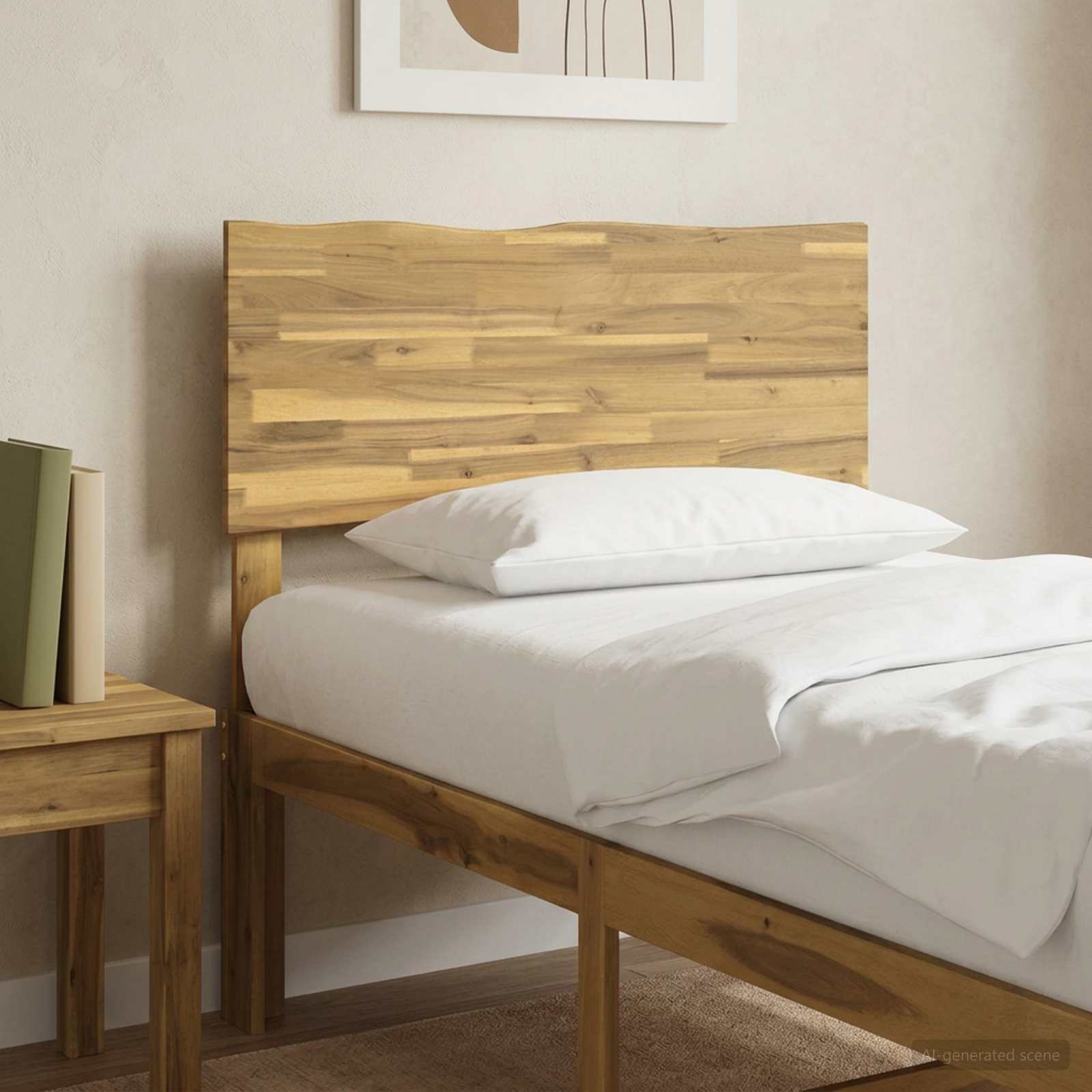 Tête De Lit En Bois Brut Rostock