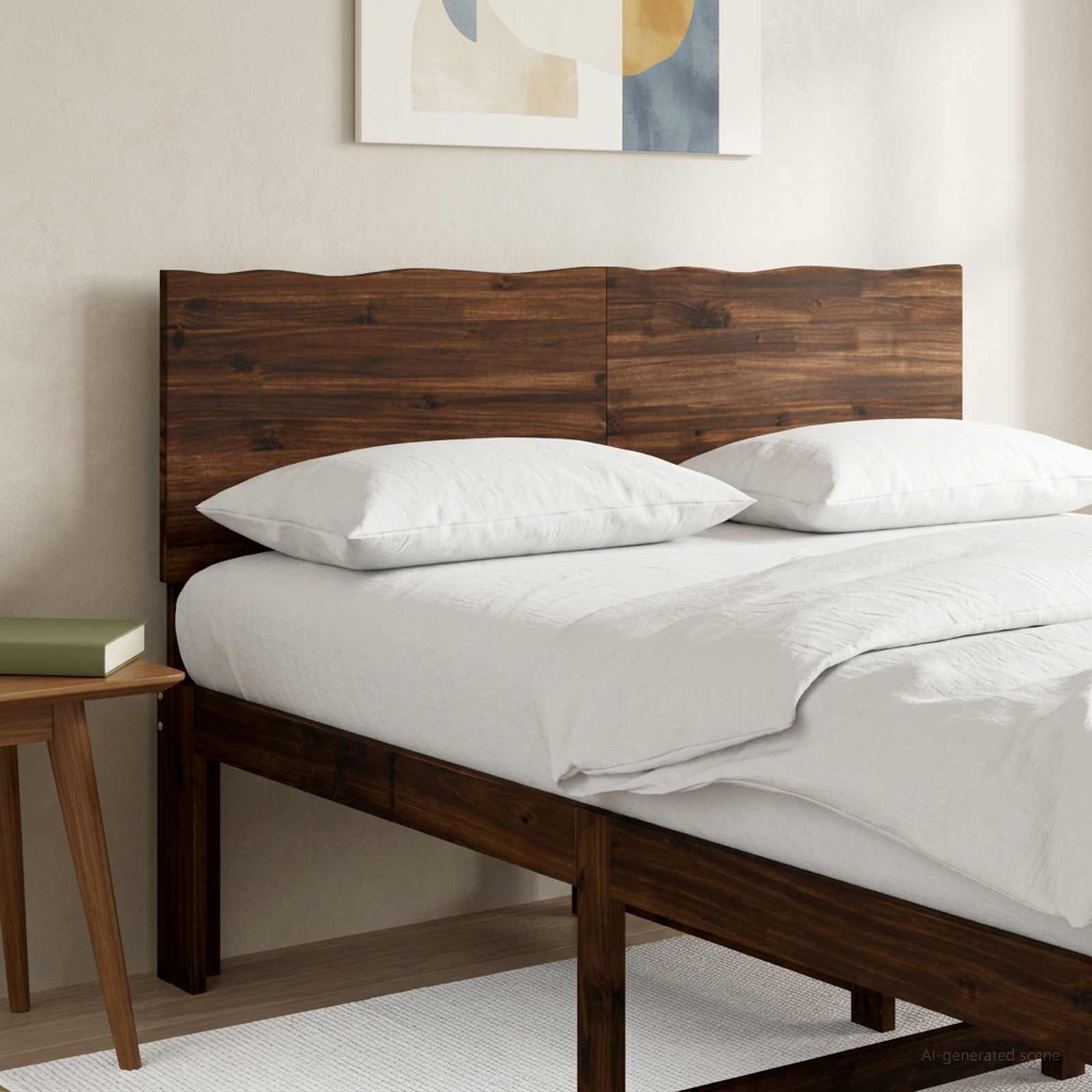 Tête De Lit En Bois Brut Rostock