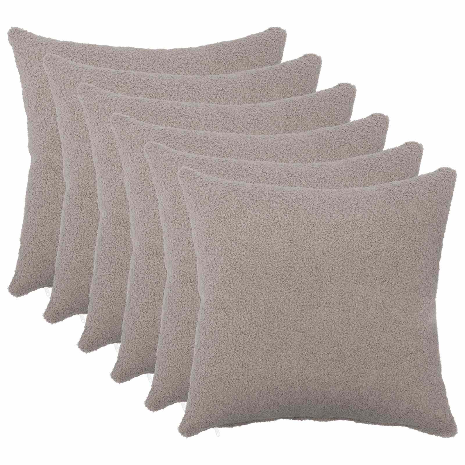 Housse De Coussin 2 Pcs Heerlen Bouclé