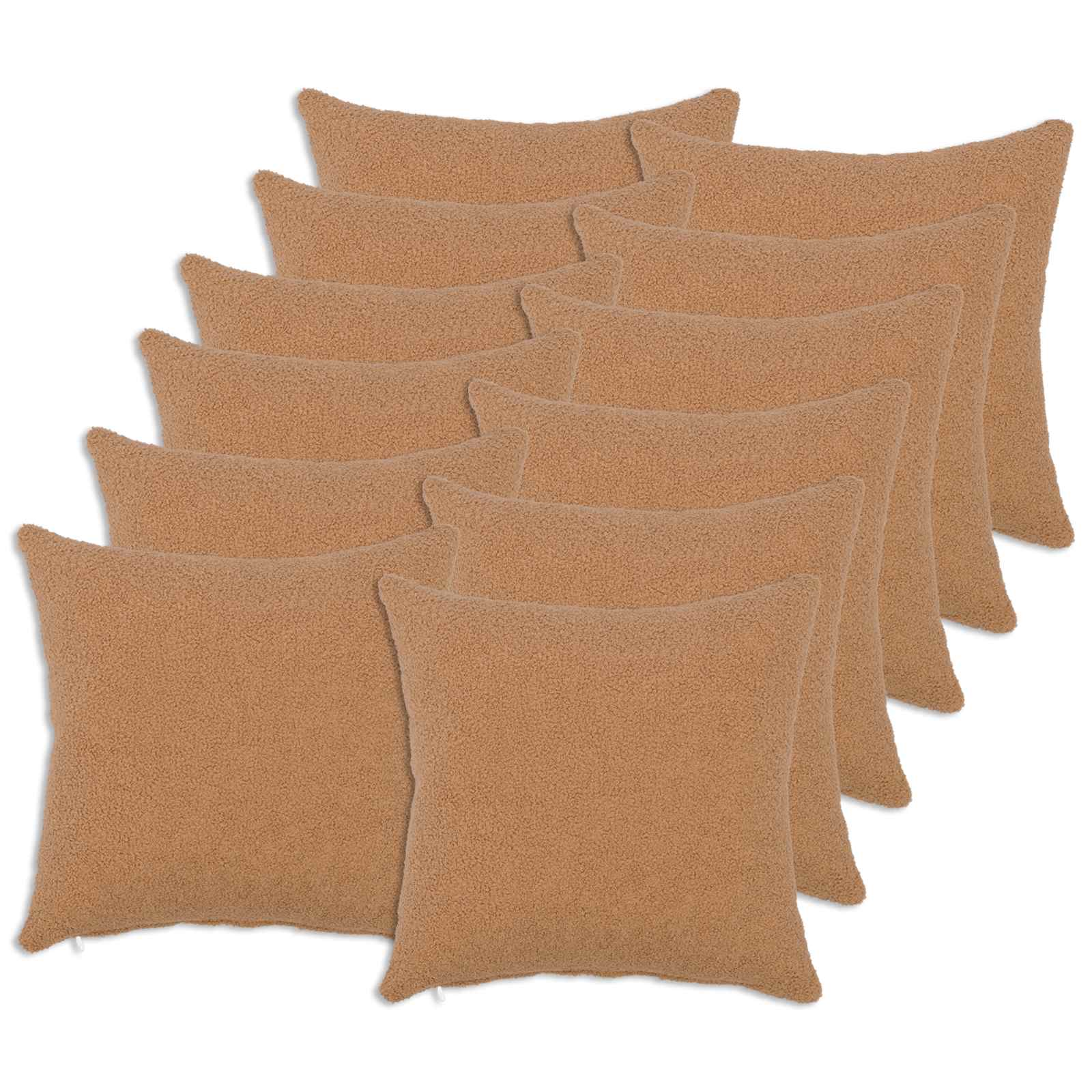 Housse De Coussin 2 Pcs Heerlen Bouclé