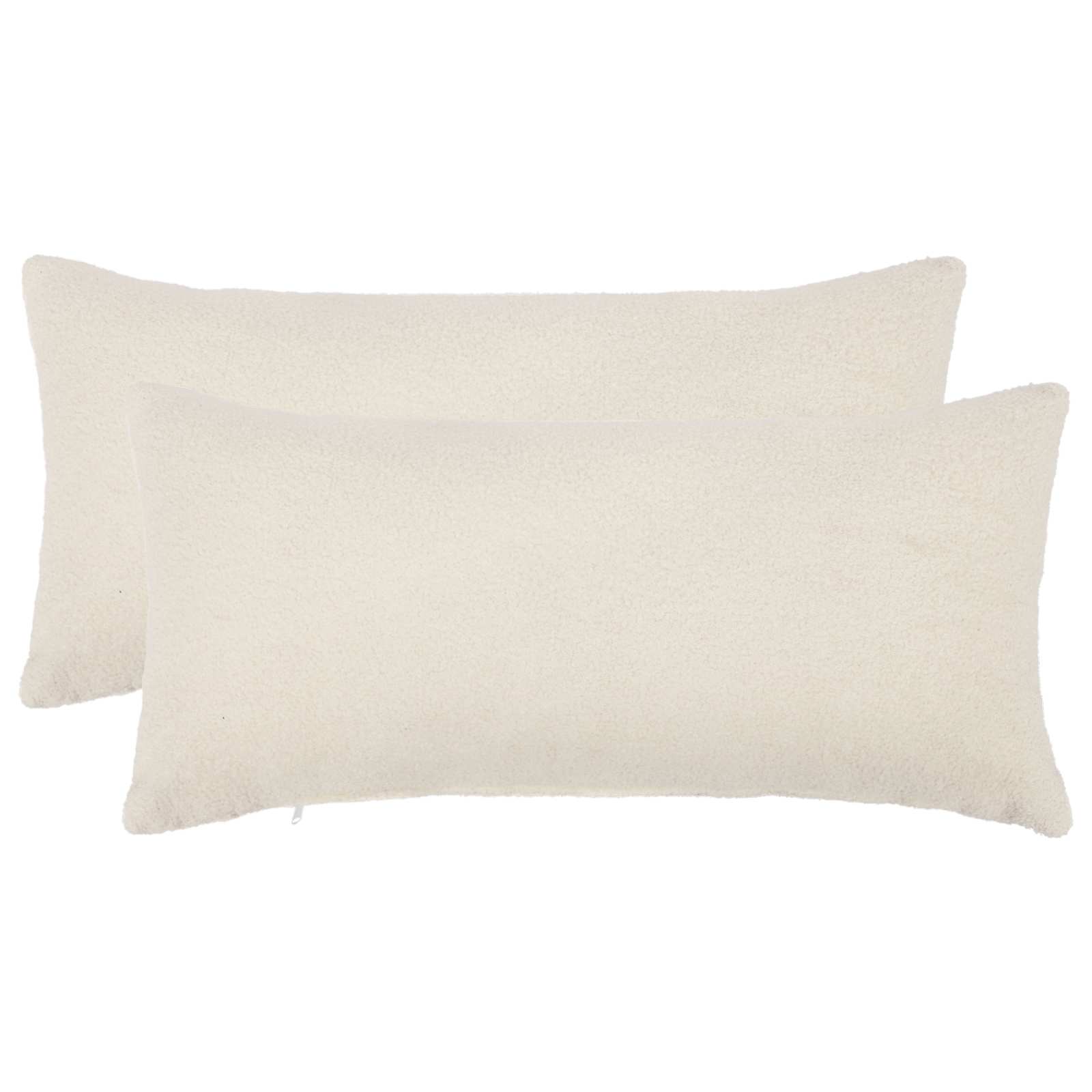 Housse De Coussin 2 Pcs Heerlen Bouclé