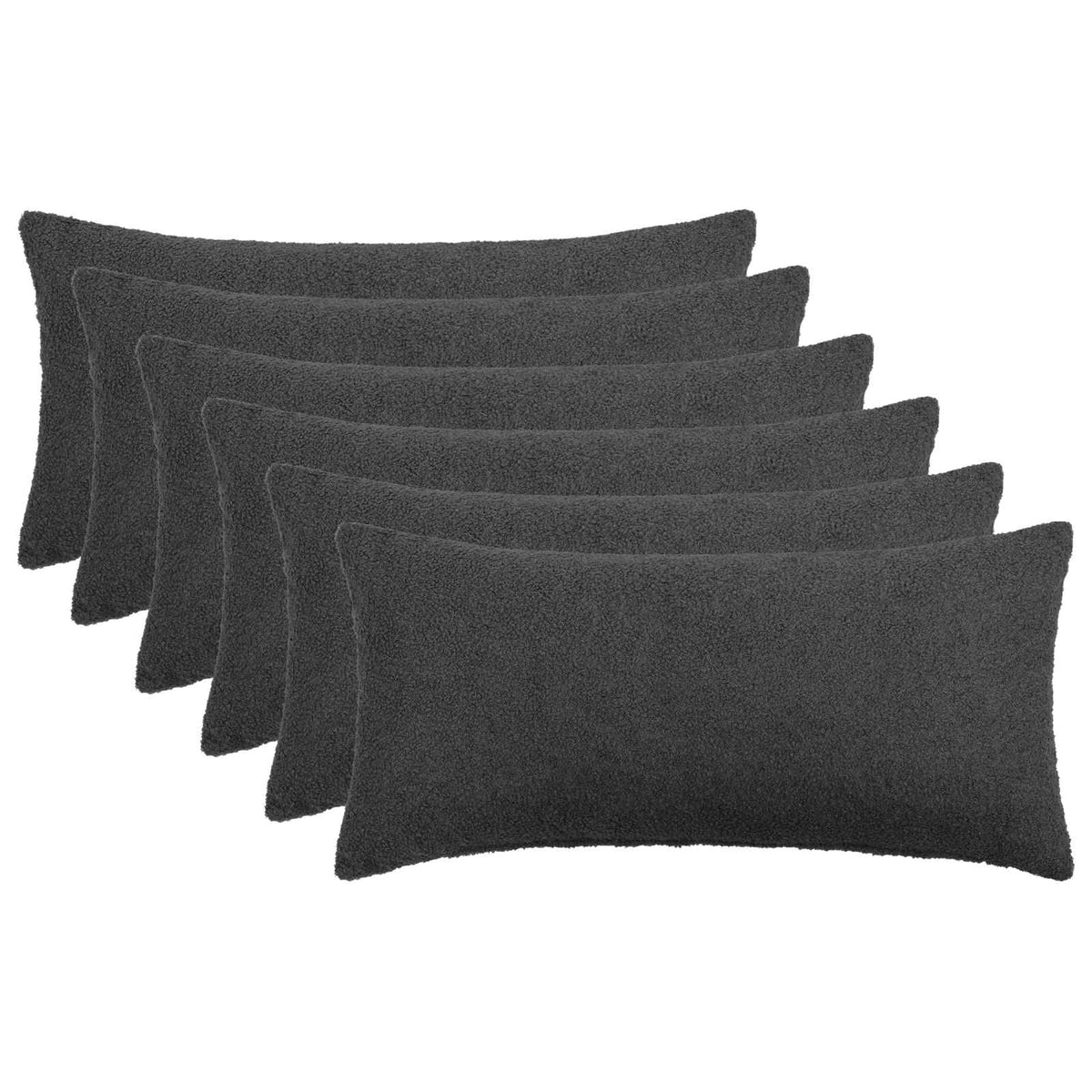 Housse De Coussin 2 Pcs Heerlen Bouclé