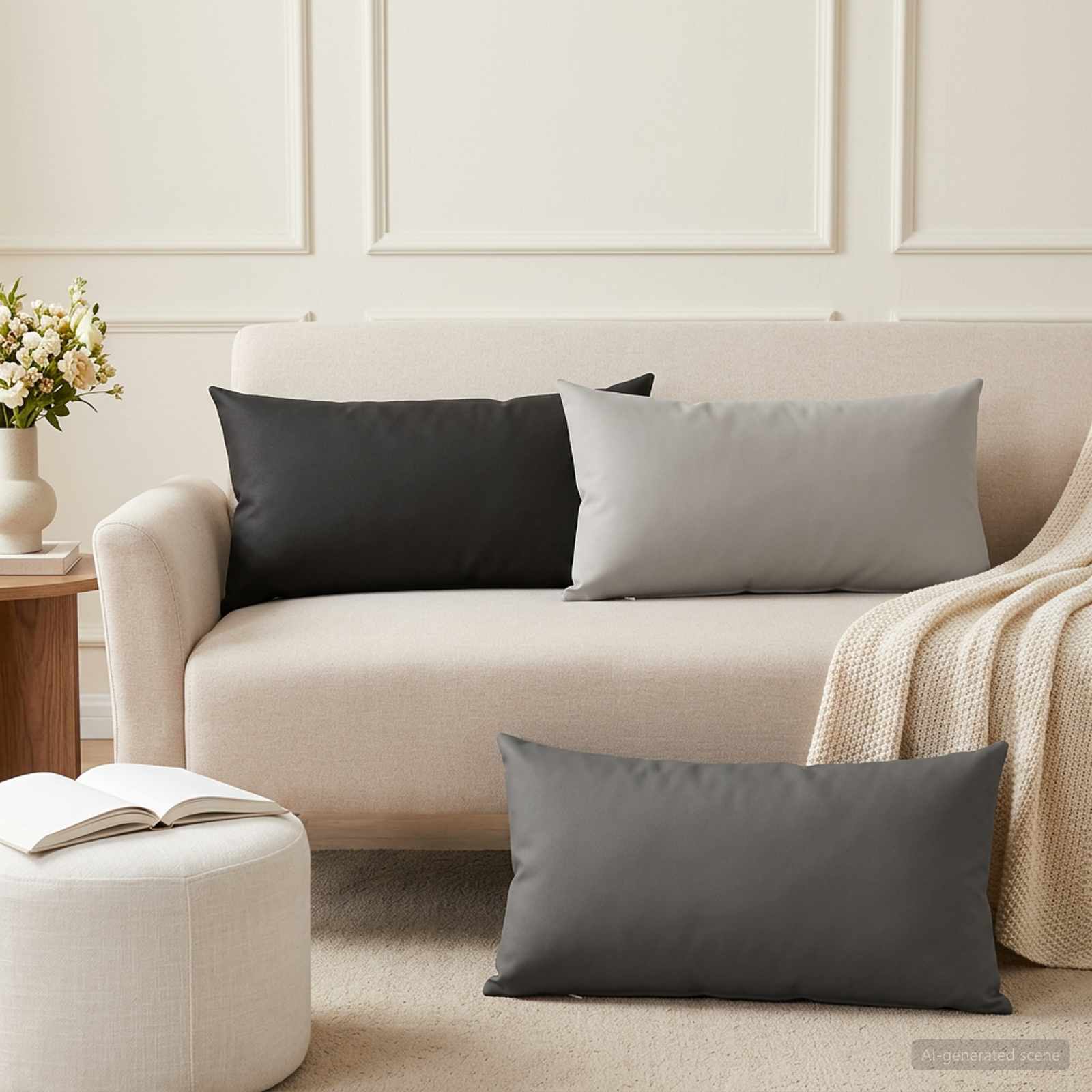 Housse De Coussin 6 Pcs Heerlen Polyester