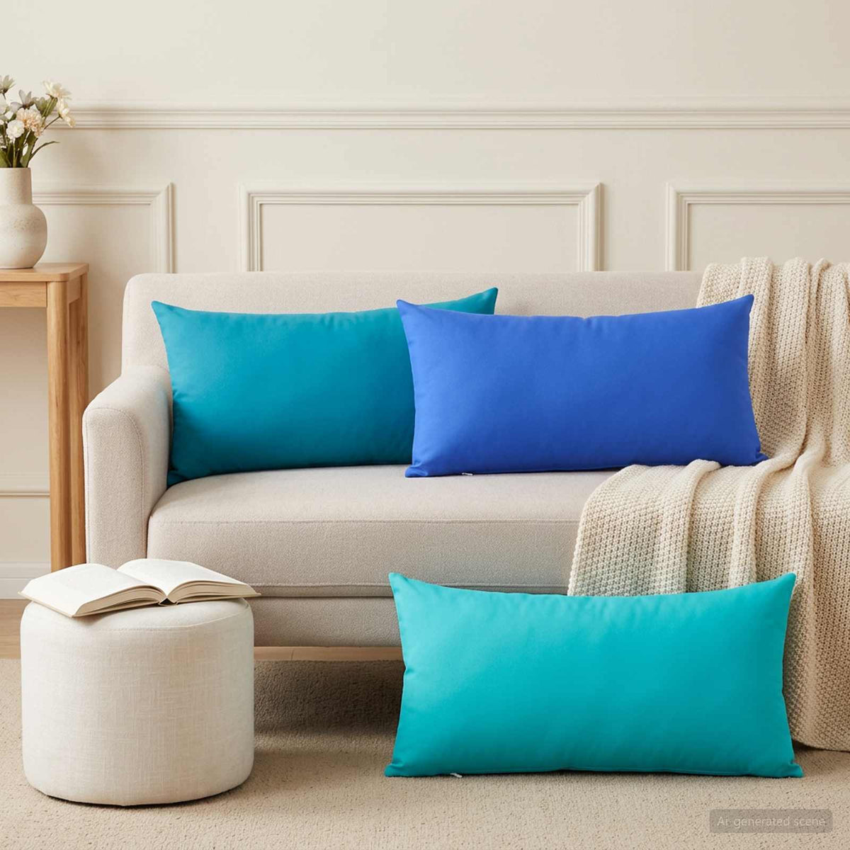 Housse De Coussin 6 Pcs Heerlen Polyester