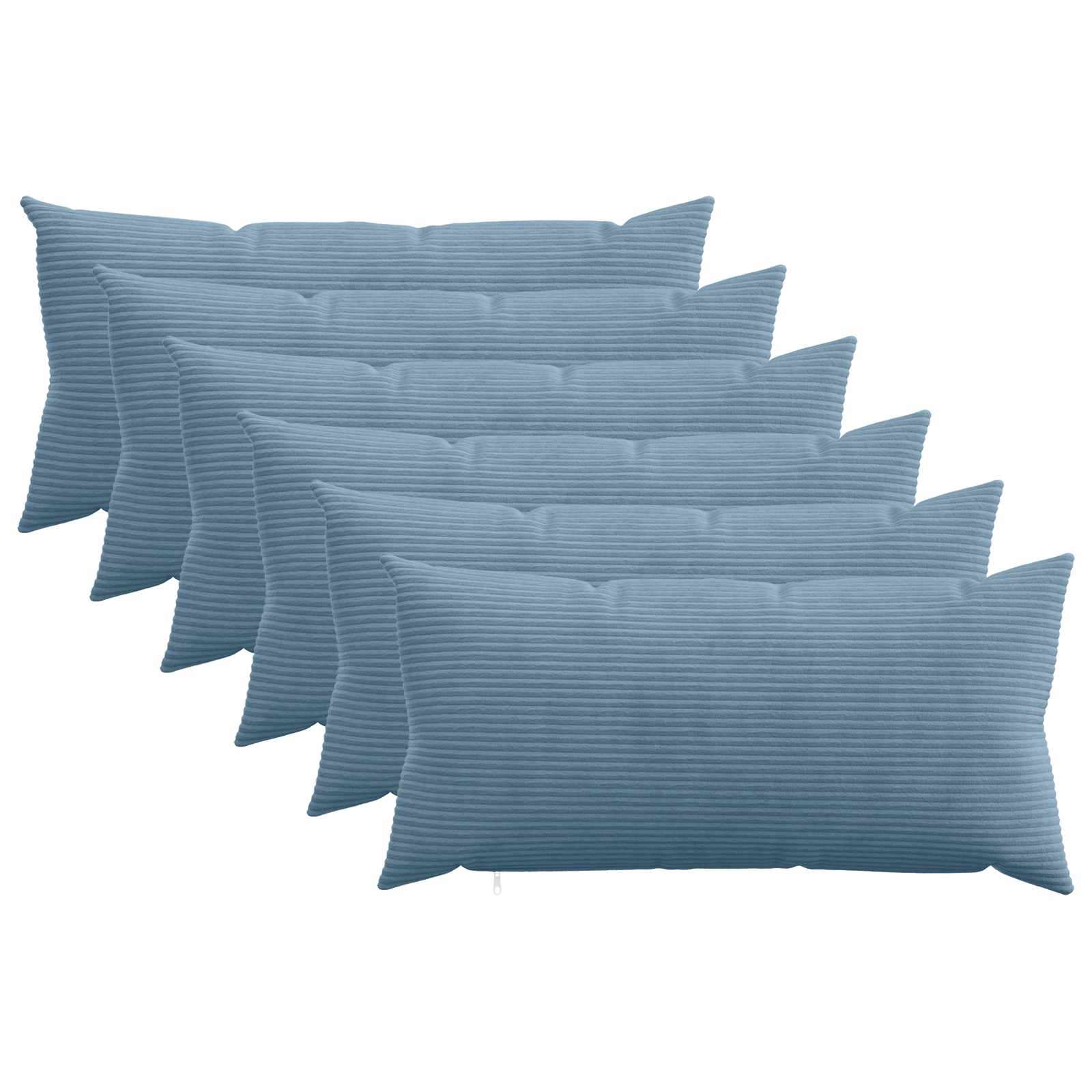 Housse De Coussin 2 Pcs Heerlen Vert Gris