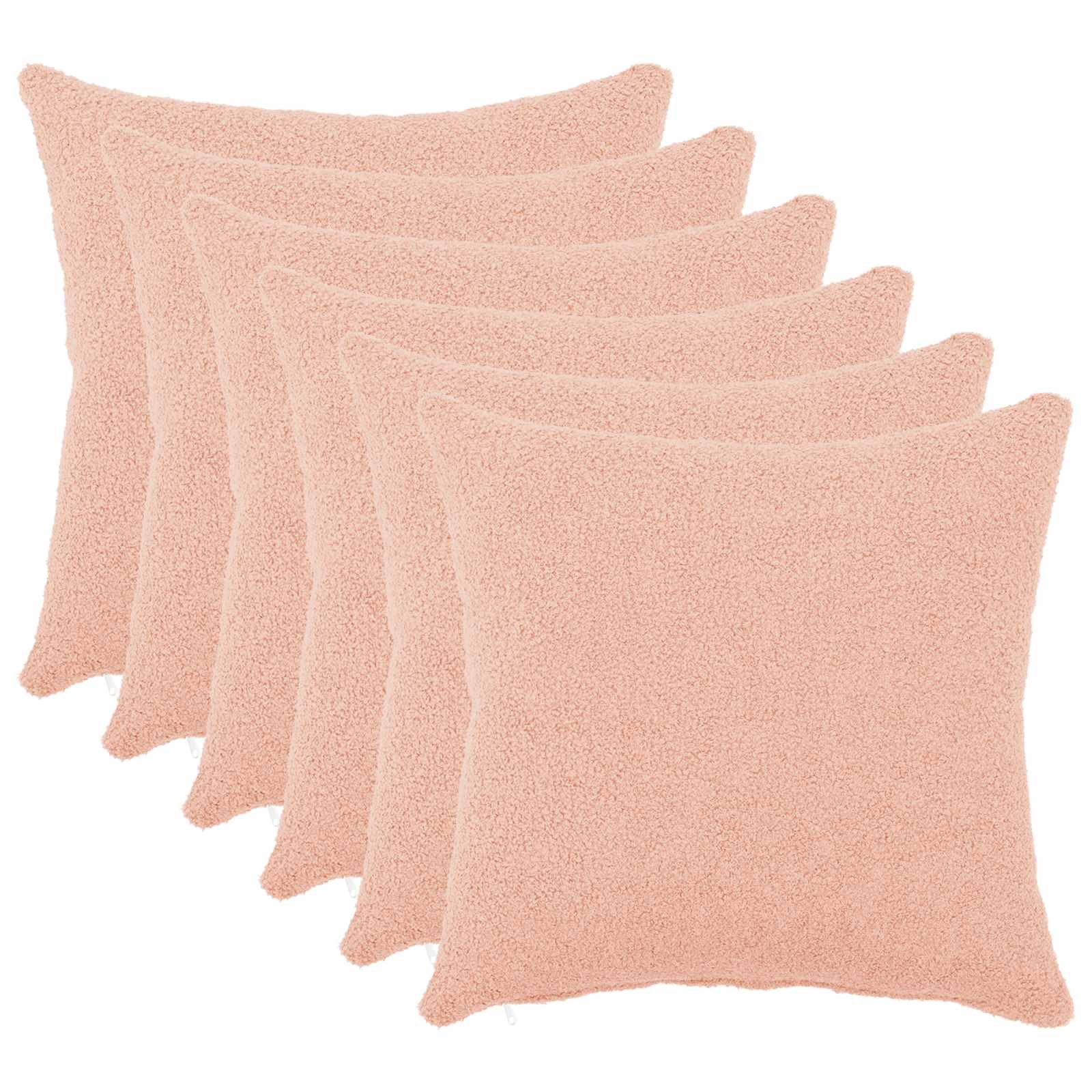 Housse De Coussin 2 Pcs Heerlen Bouclé