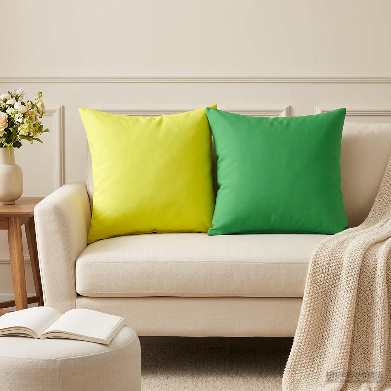 Housse De Coussin 6 Pcs Heerlen Polyester