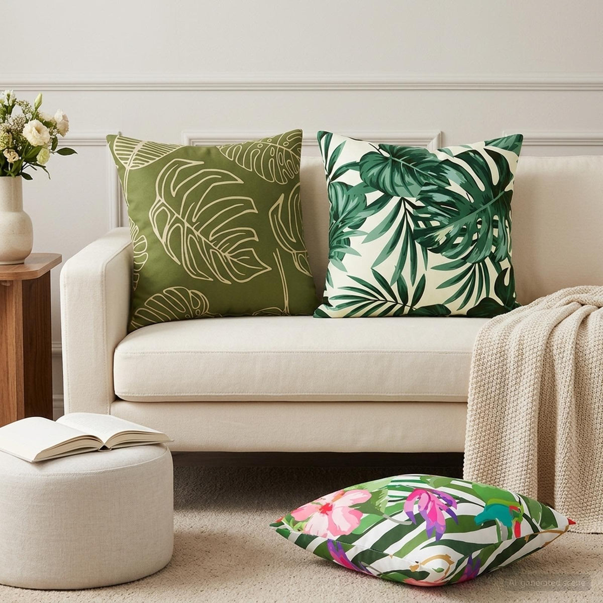 Housse De Coussin 6 Pcs Heerlen Polyester