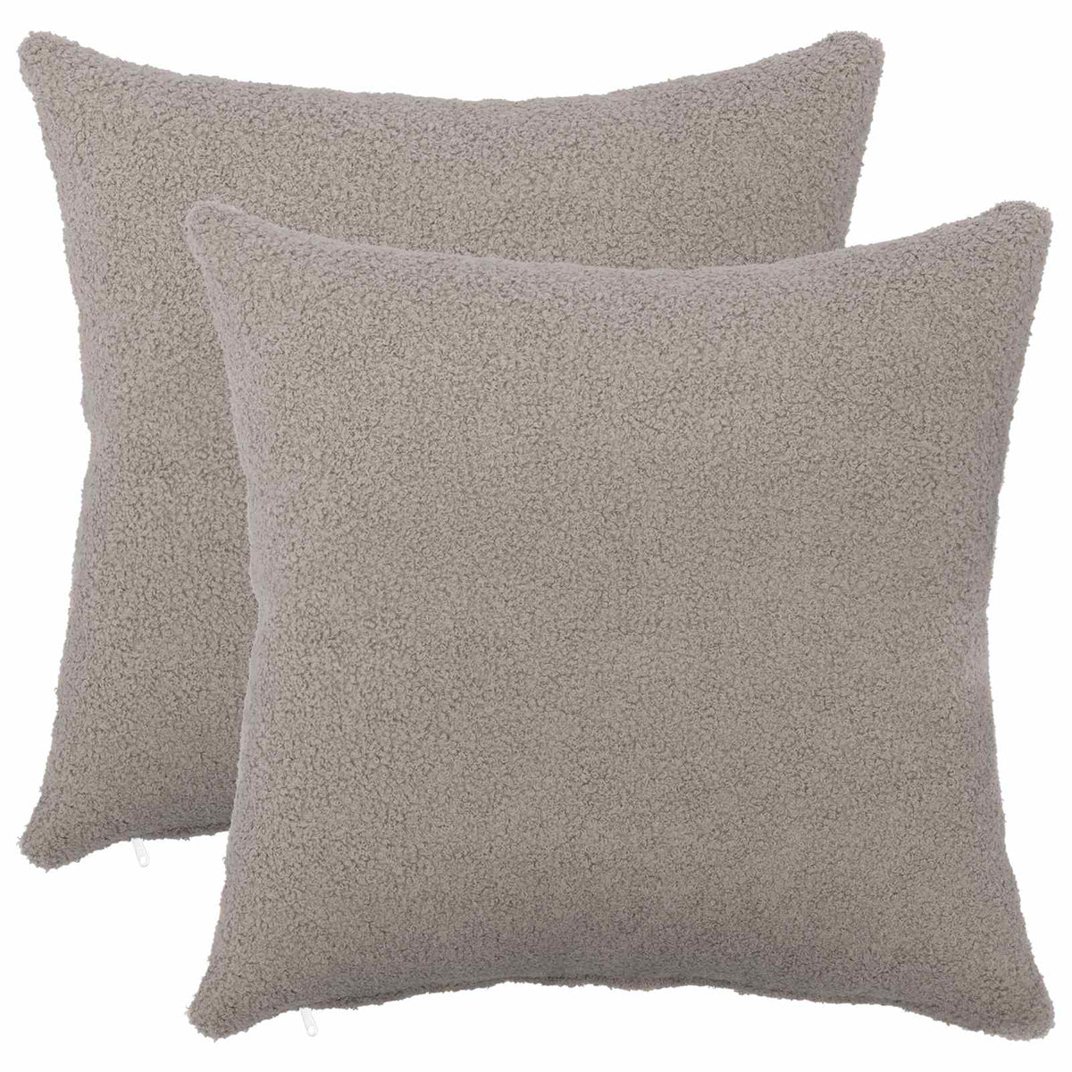 Housse De Coussin 2 Pcs Heerlen Bouclé