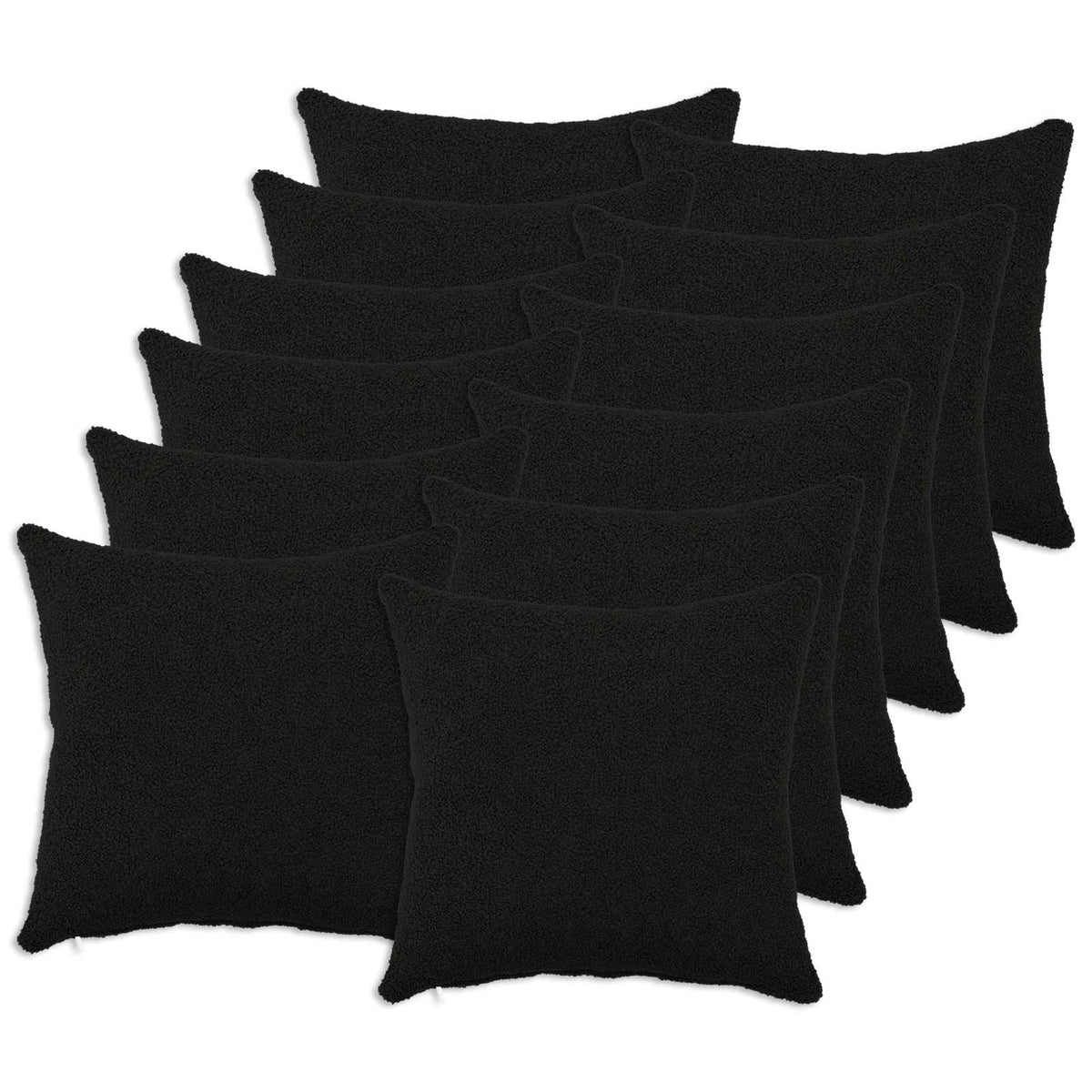 Housse De Coussin 2 Pcs Heerlen Bouclé